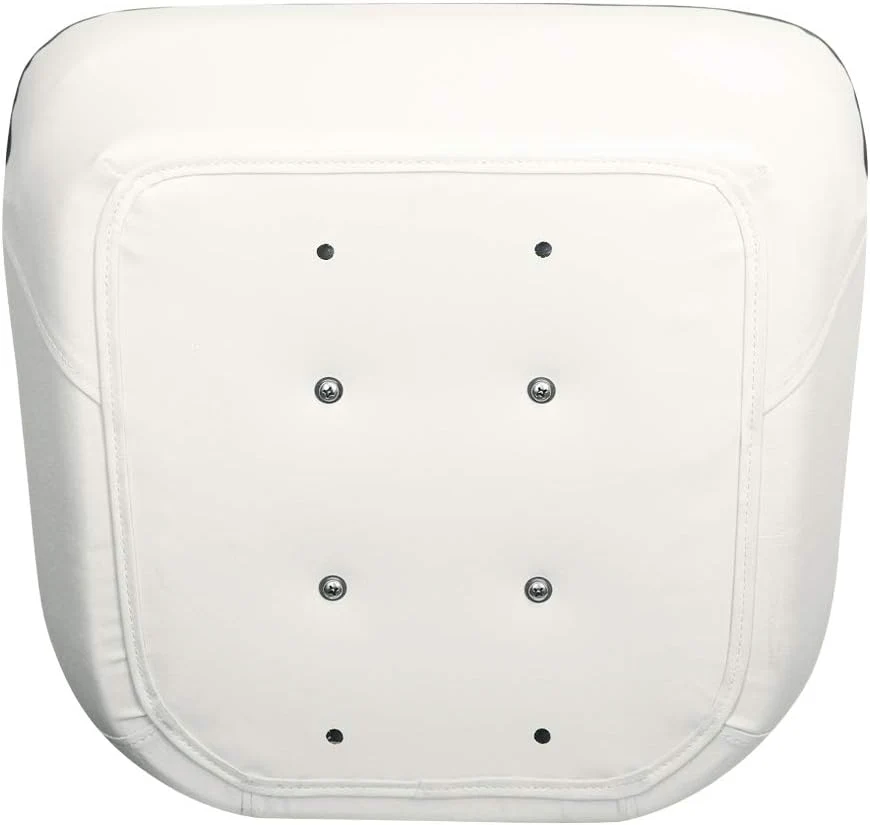 Bucket Pontoon Boat Seat (White/Blue)