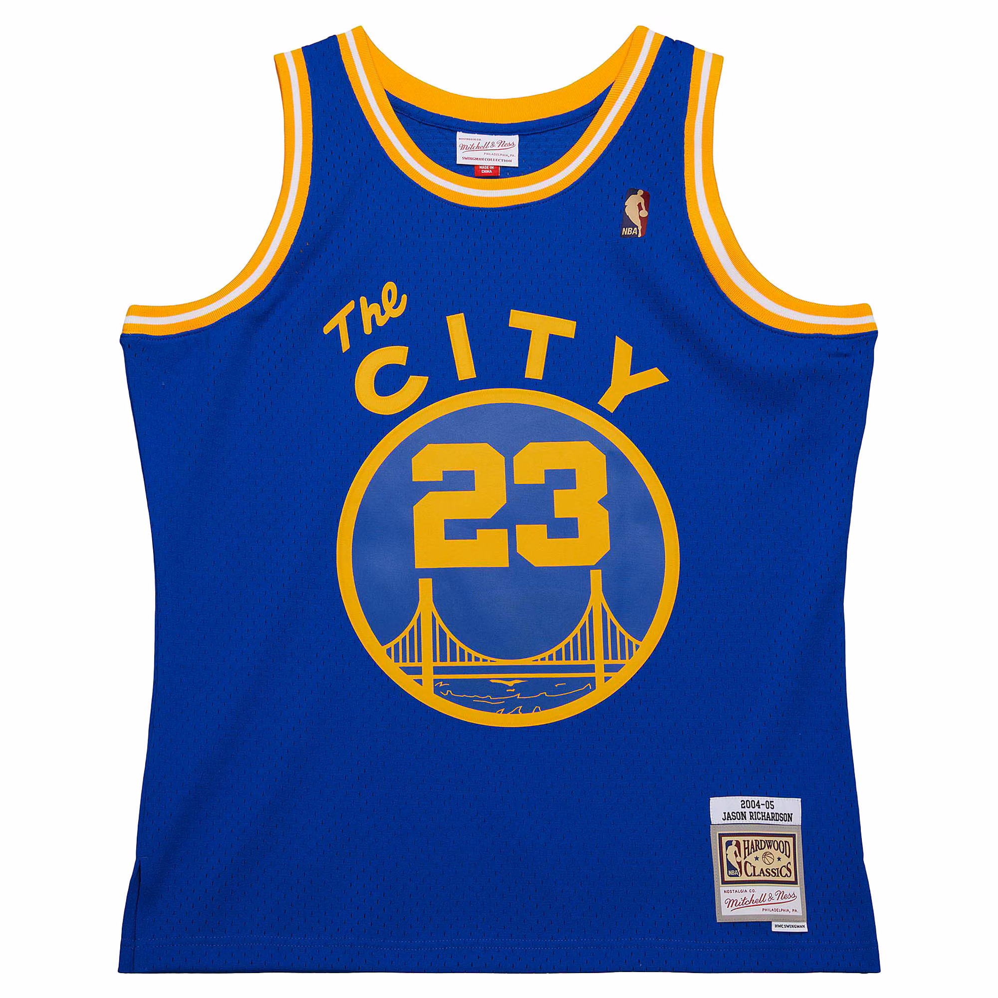Jason Richardson Golden State Warriors Mitchell & Ness 2004/05 Hardwood Classics Swingman Jersey - Royal