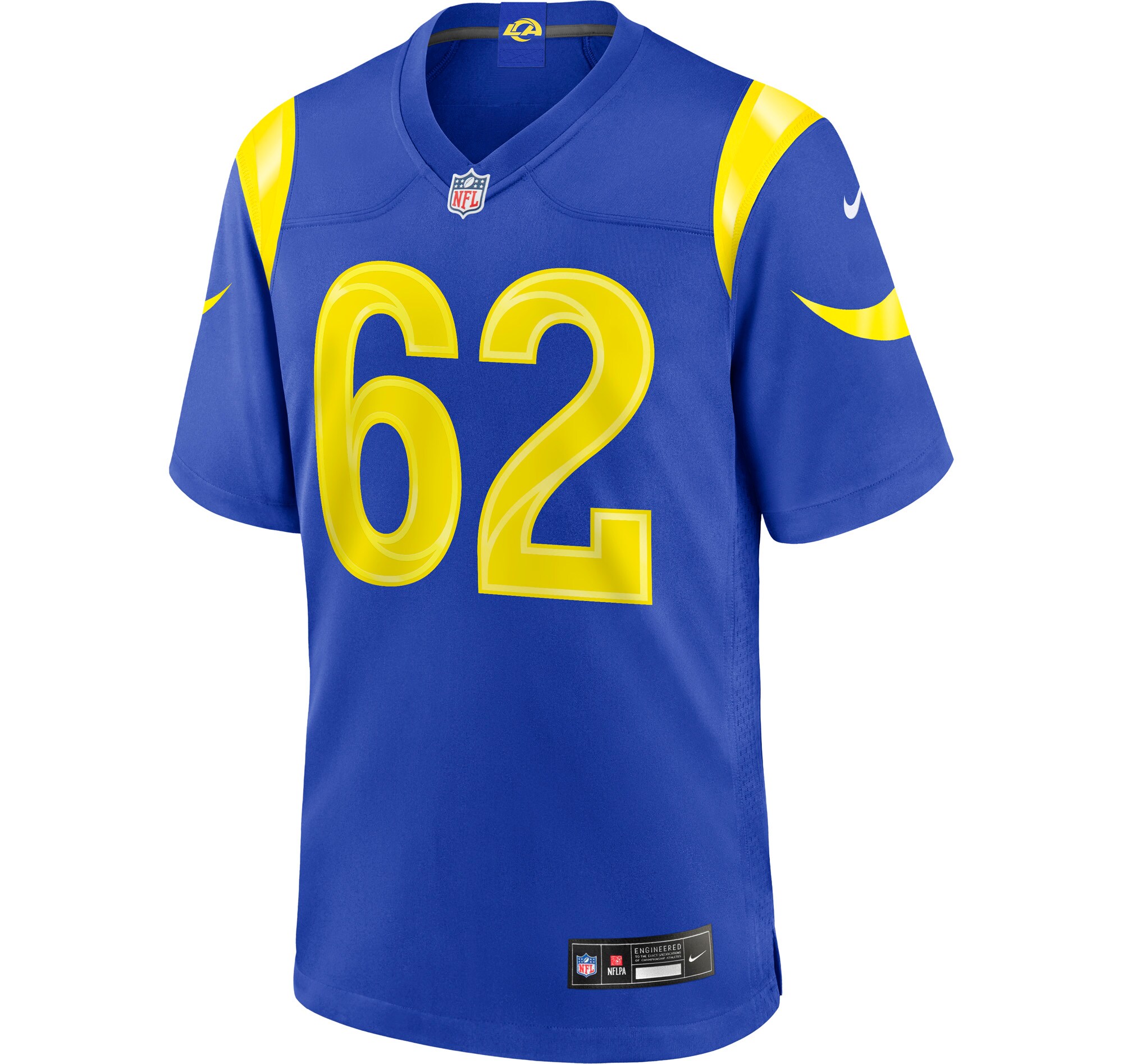 Payton Zdroik Los Angeles Rams Nike Game Jersey - Royal