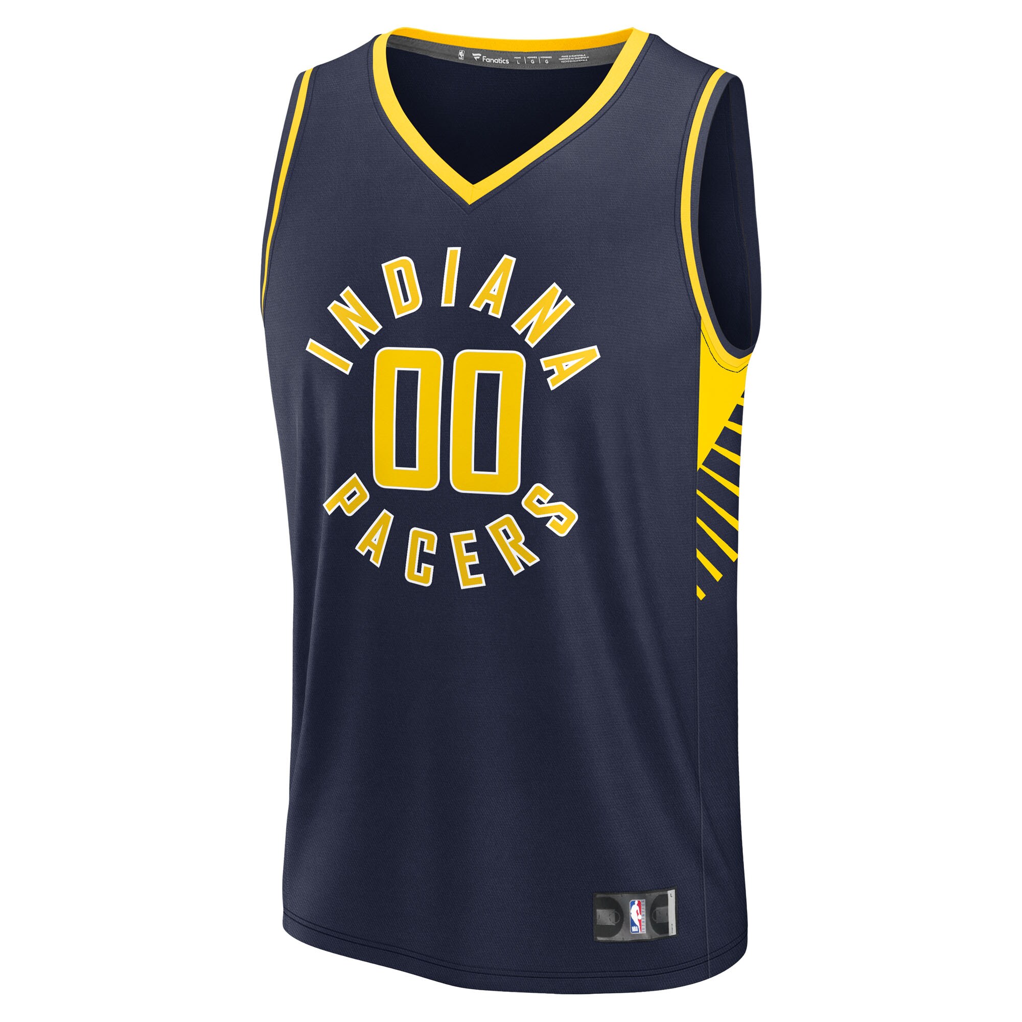 Indiana Pacers Fanatics Fast Break Custom Jersey - Icon Edition - Navy