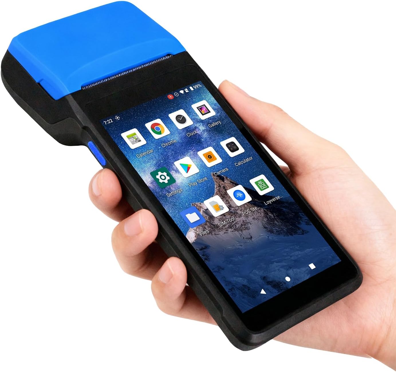 BISOFICE Android 11 PDA Handheld POS Terminal 2D Barcode Scanner Inventory Machine Bluetooth Connect Mobile 5.5