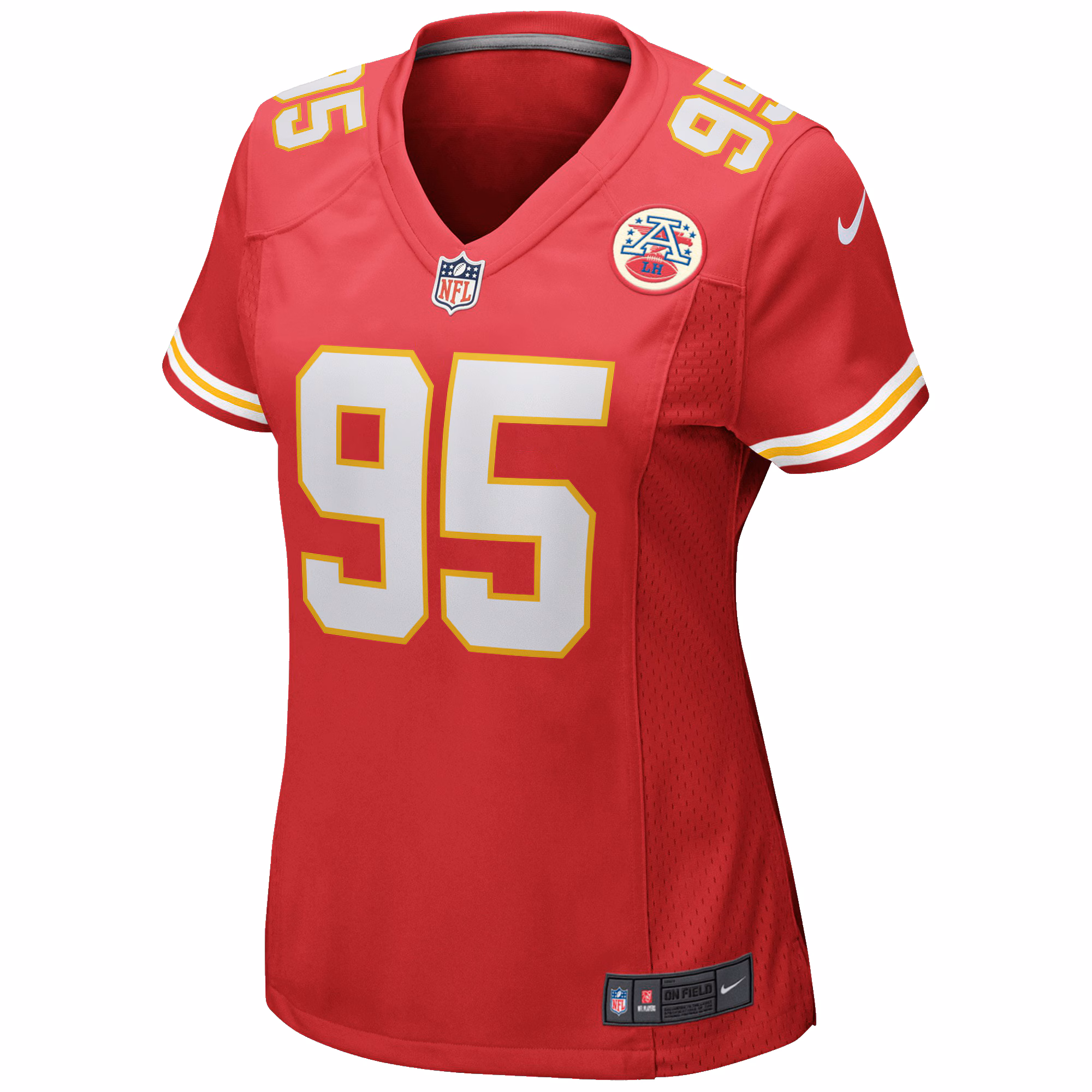 Chris Jones Kansas City Chiefs Nike Women's Game Jersey - Red