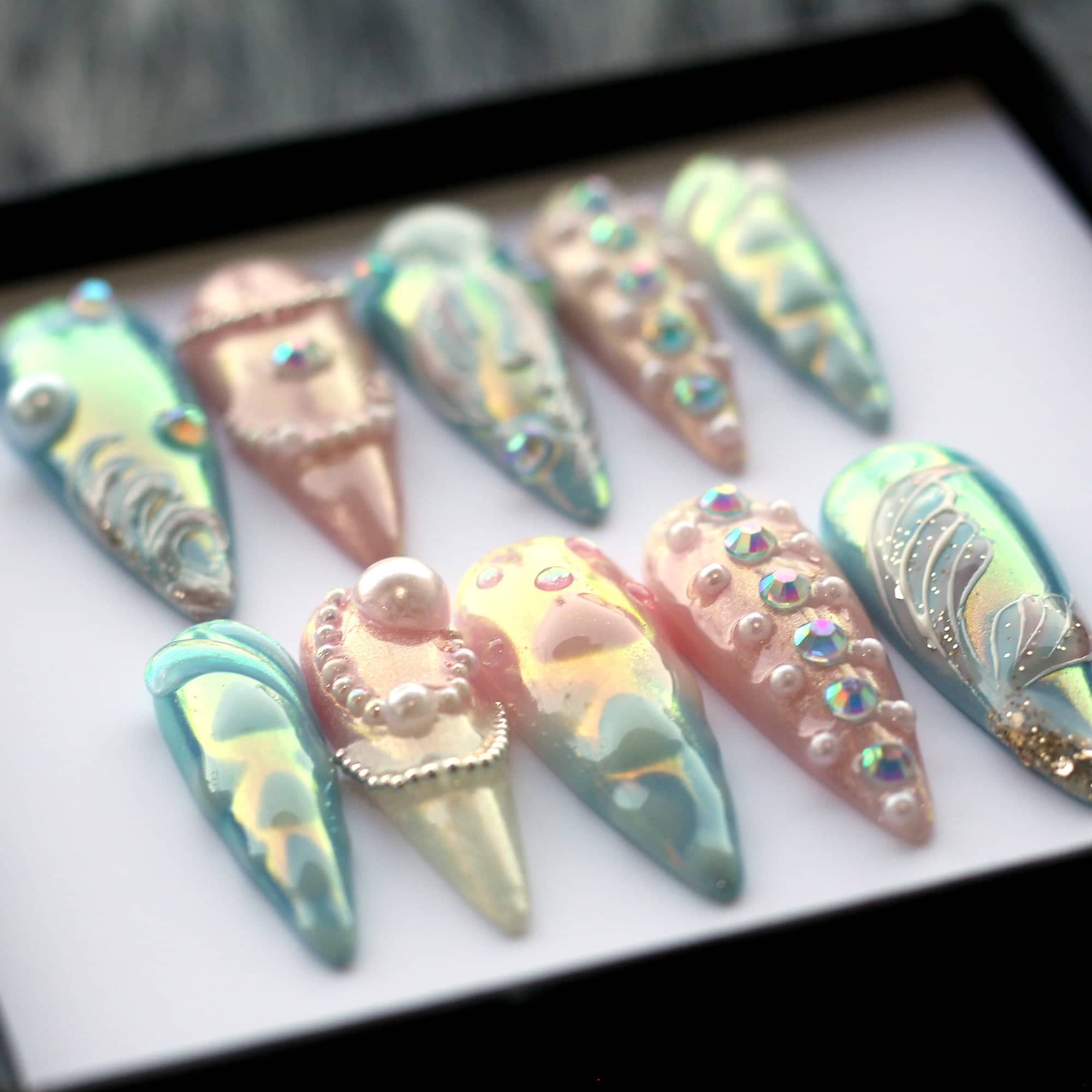 Mermaid Dream Press On NailsMermaid Dream Press On Nails - SAYEGIRLS