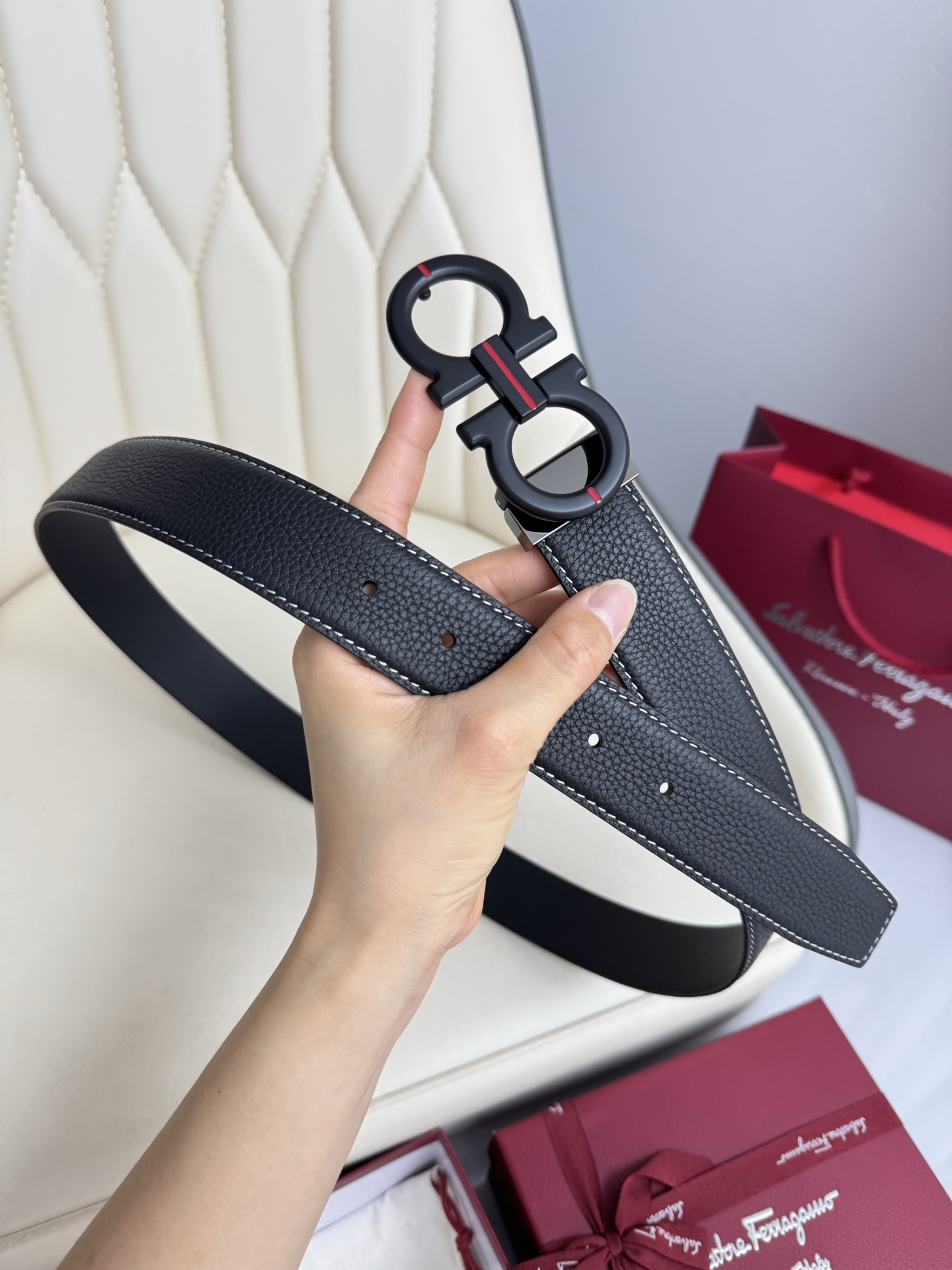Ferragamo belt-106