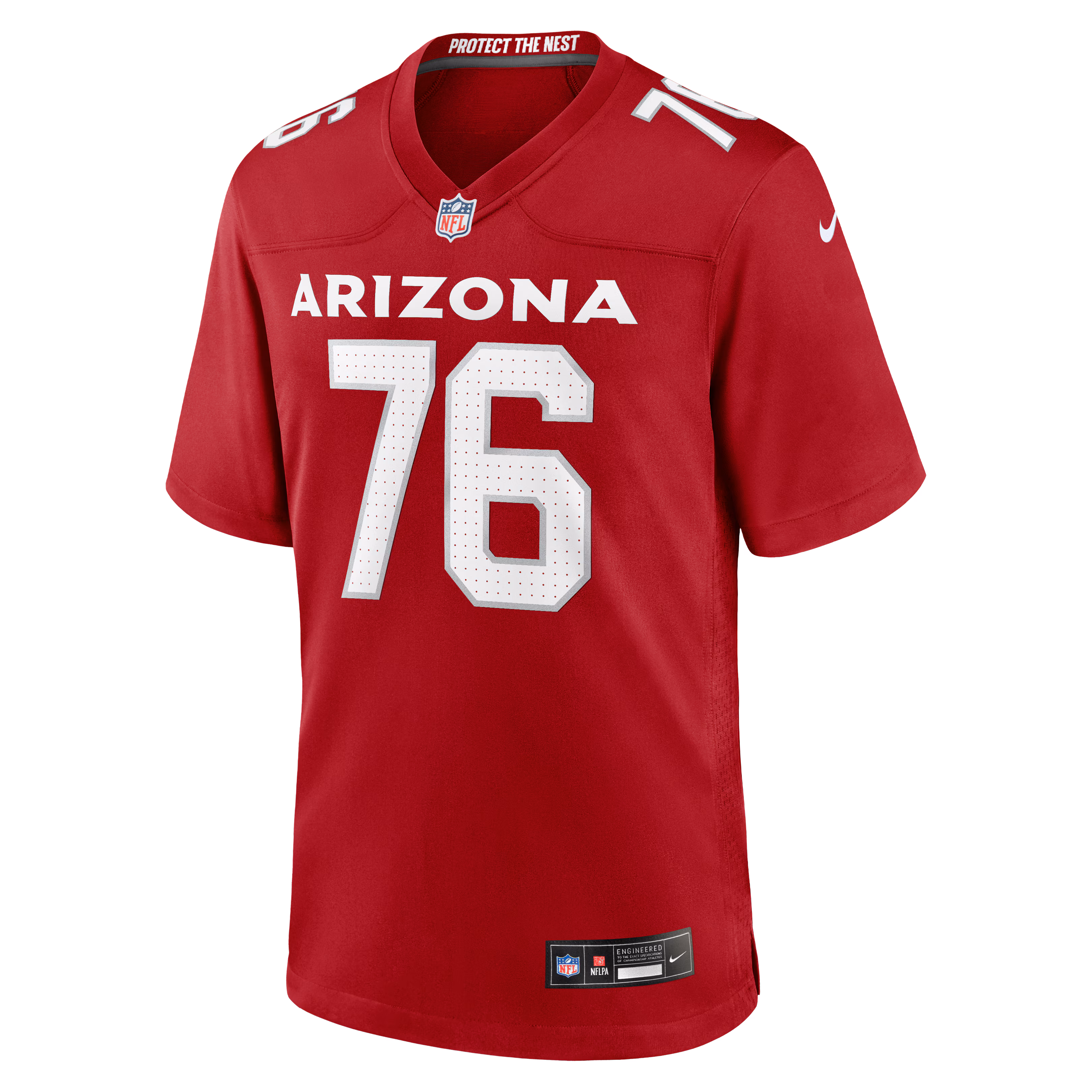 Will Hernandez Arizona Cardinals Nike Team Game Jersey -  Cardinal