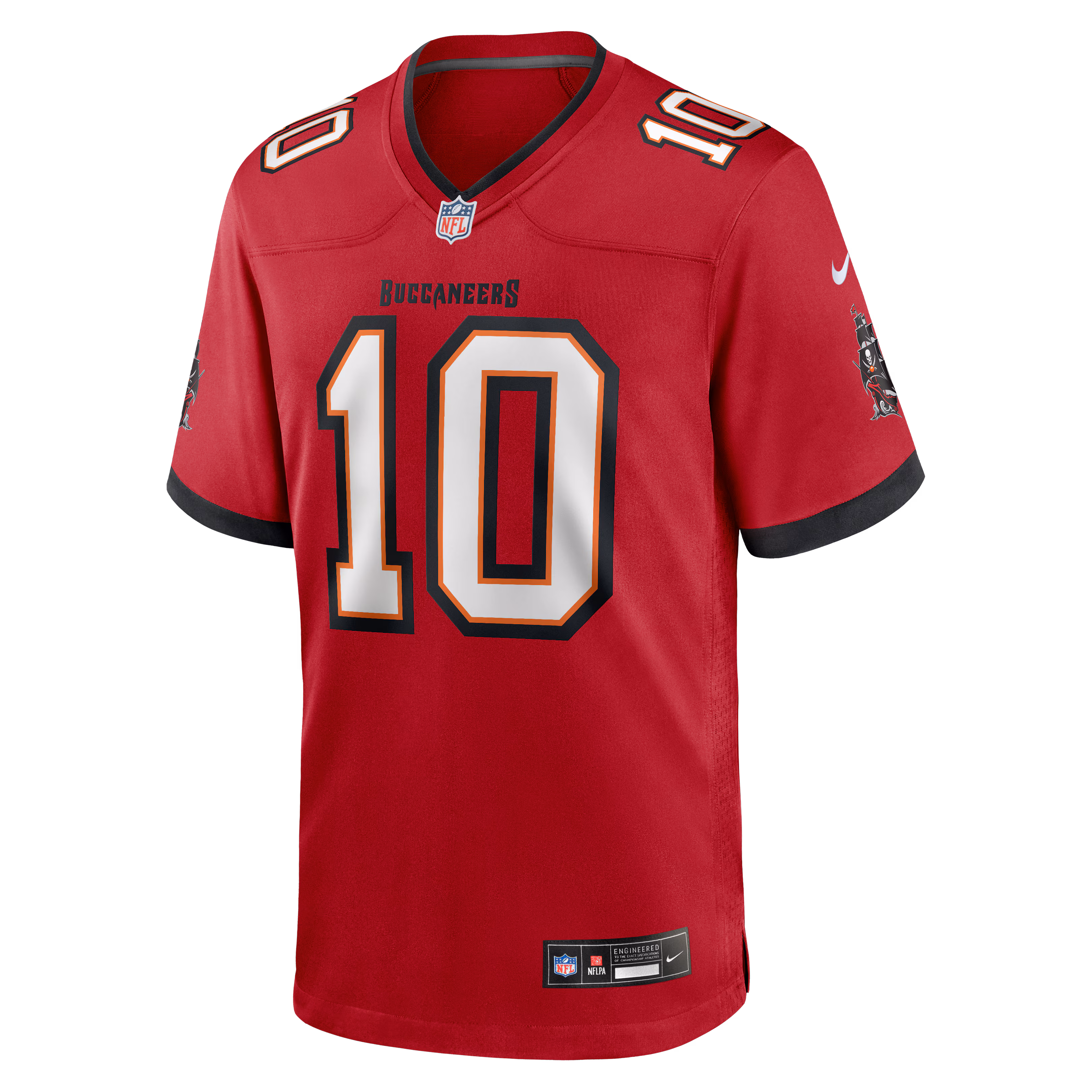Trey Palmer Tampa Bay Buccaneers Nike  Game Jersey -  Red