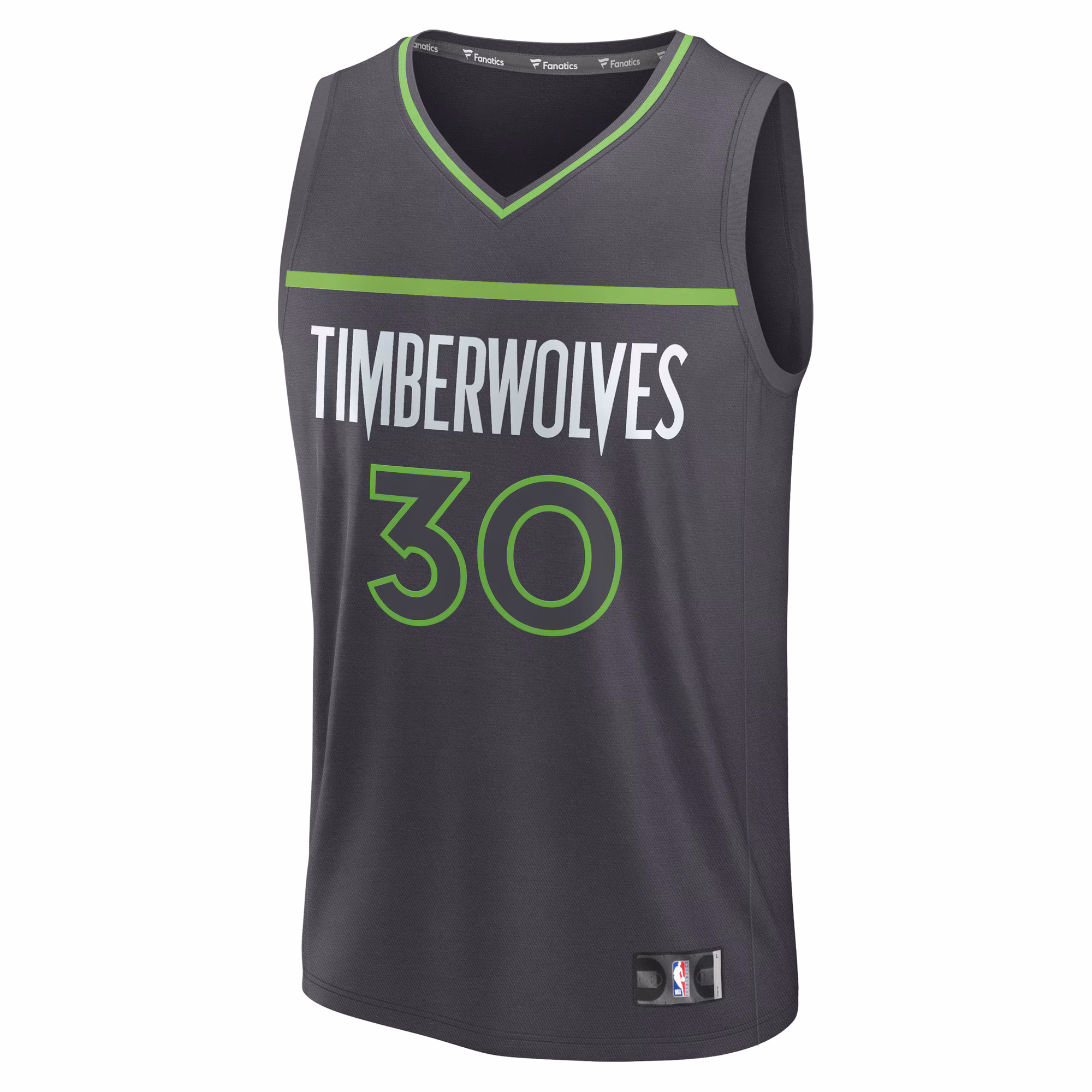 Julius Randle Minnesota Timberwolves Fanatics Fast Break Replica Player Jersey - Statement Edition - Charcoal