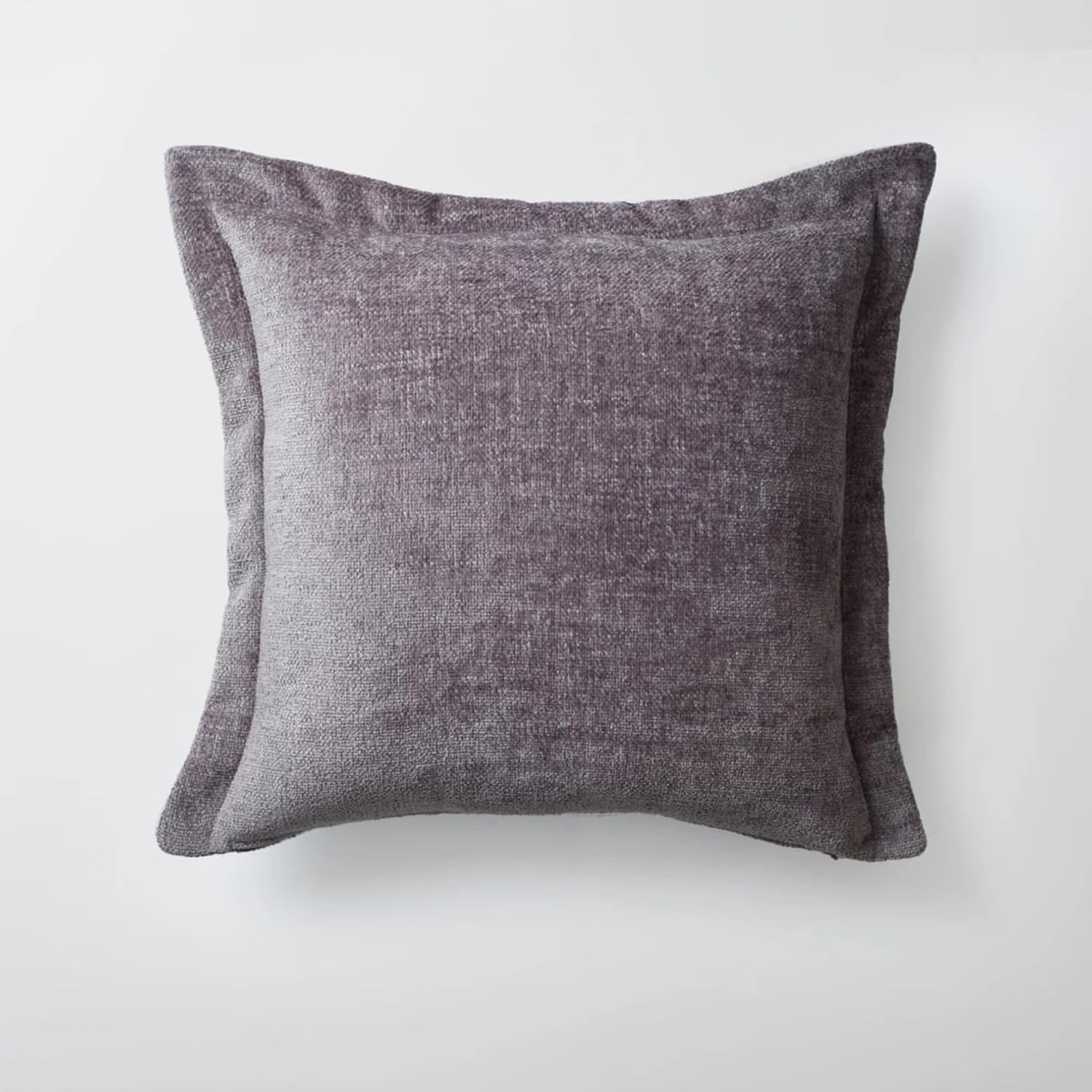 Set of 3 Throw Pillow Cover & 1 Piece Bed Runner Scarf 102x47 Inch, Premium Woven Jacquard Textured Cushion Covers for Sofa & Bed, Dark Gray