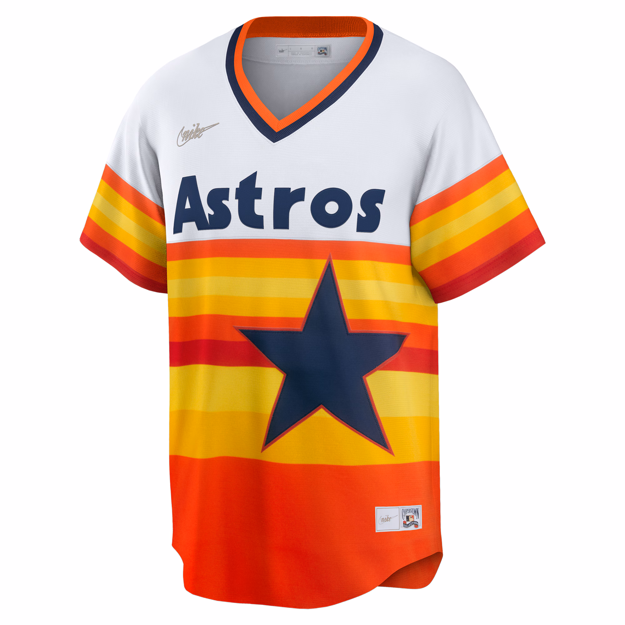 Nolan Ryan Houston Astros Nike Home Cooperstown Collection Player Jersey - White