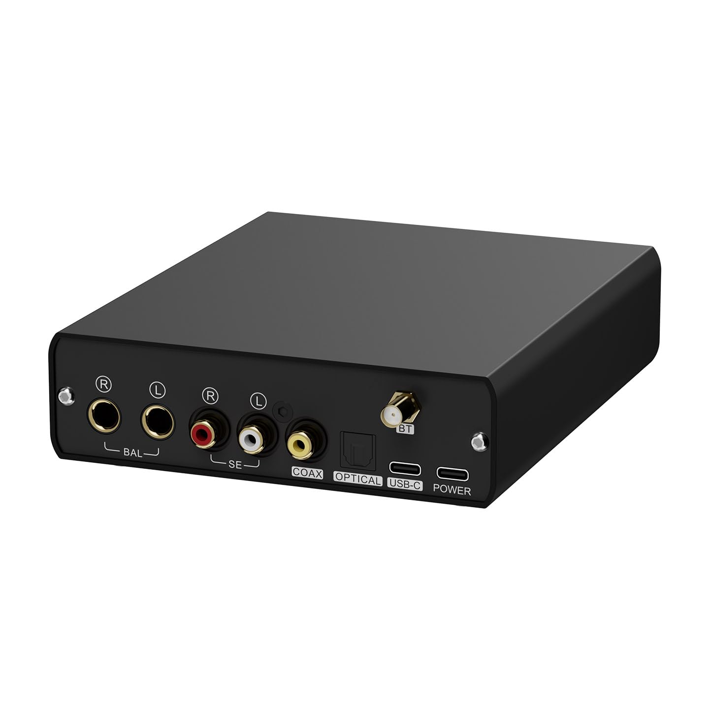 Fanmusic Topping E50 II Desktop Decooder AK4497S DAC Chip TRS/RCA Line Out with Remote Control (Black)