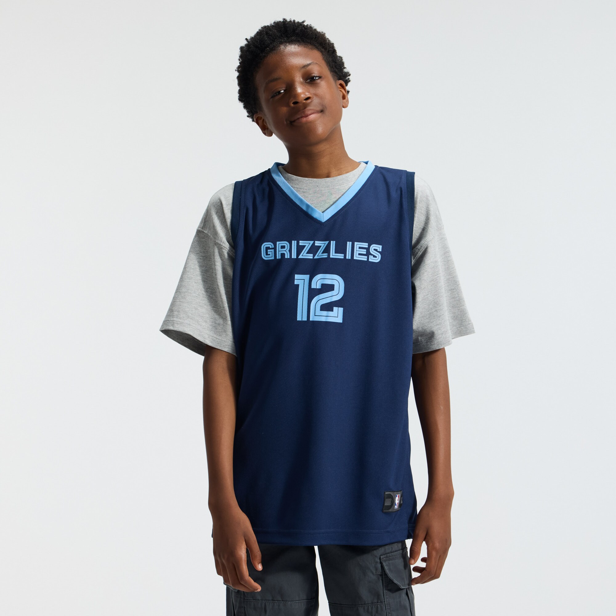Ja Morant Memphis Grizzlies Fanatics Youth Fast Break Replica Player Jersey - Icon Edition - Navy