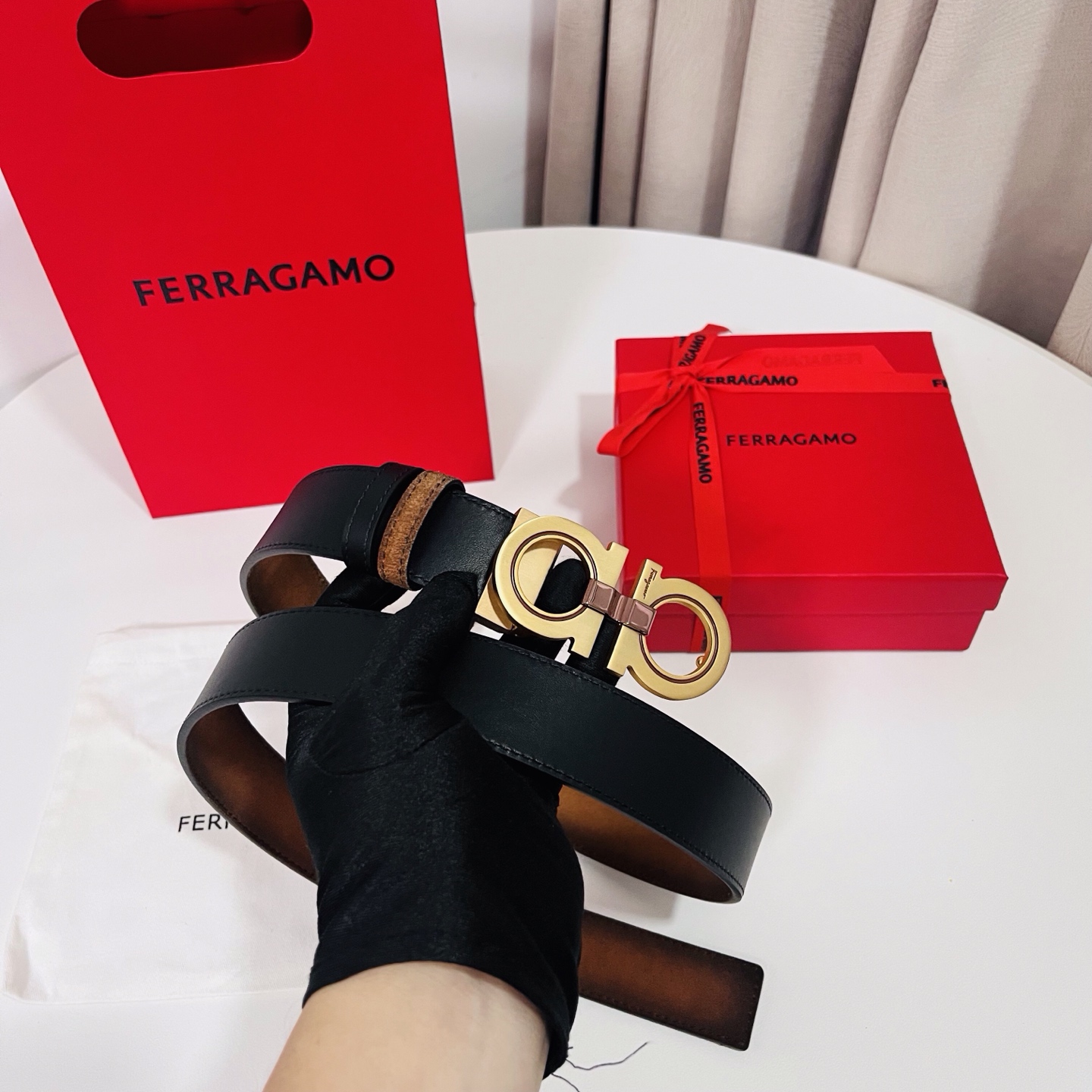 Ferragamo belt-78