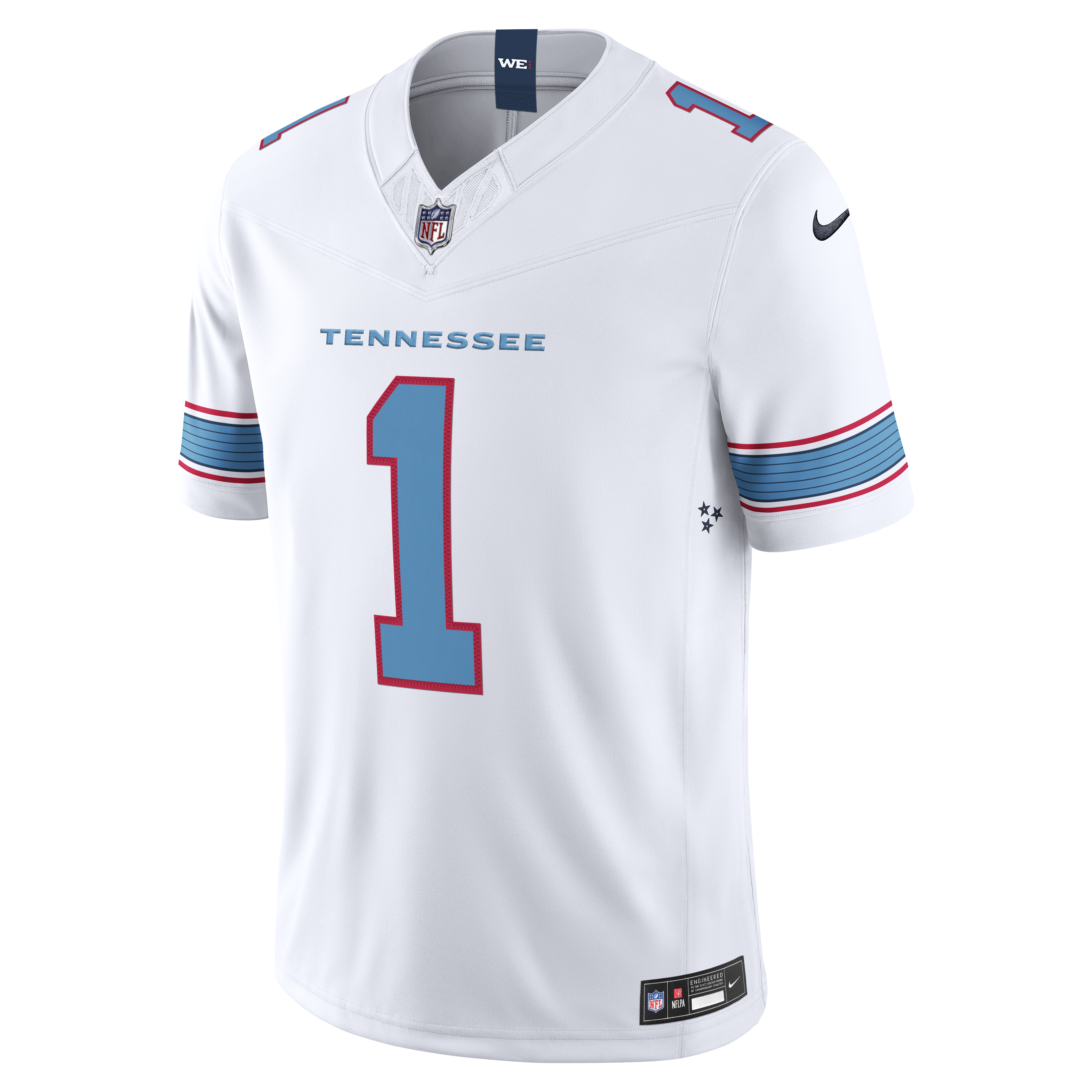 Cameron Ward Tennessee Titans Nike Vapor F.U.S.E. Stitched Limited Jersey - White