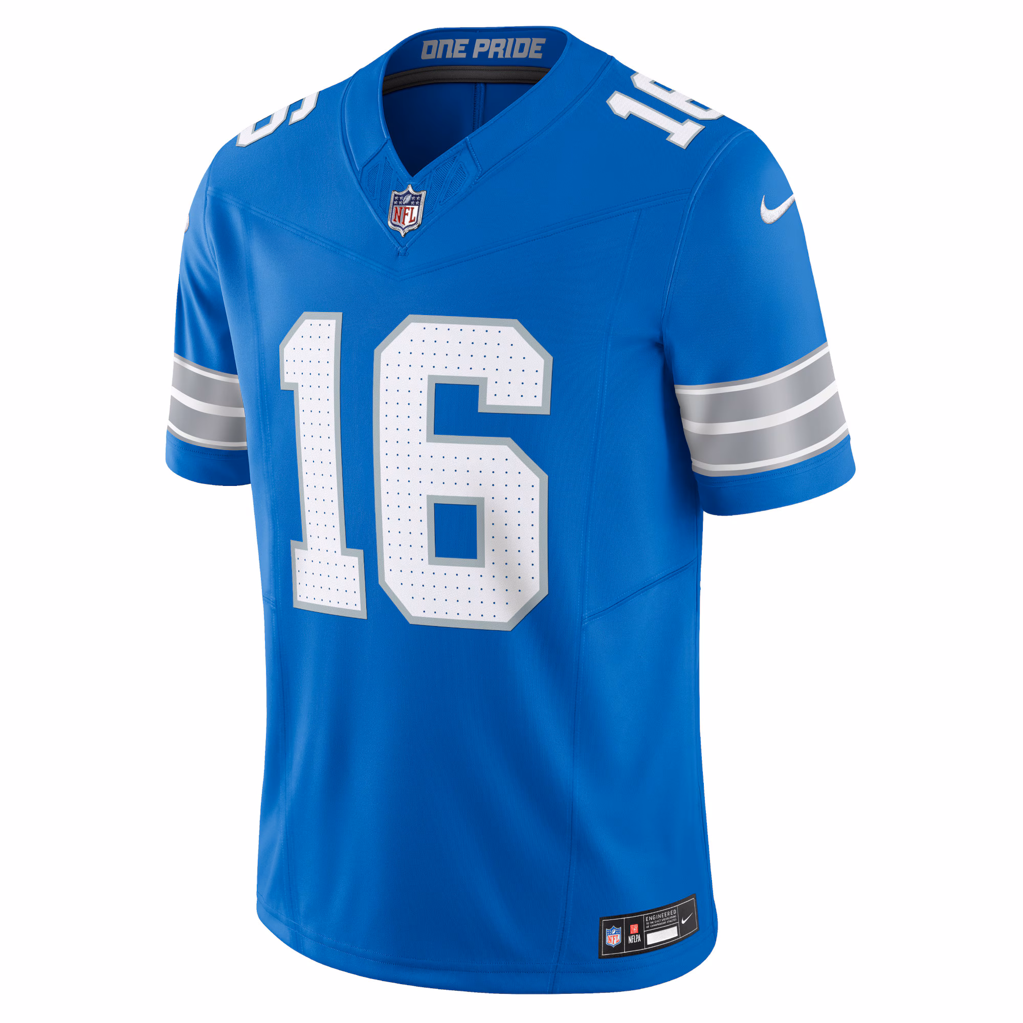 Jared Goff Detroit Lions Nike Vapor F.U.S.E. Limited Jersey - Blue