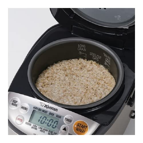 ZOJIRUSHI Micom 3-Cup Stainless Steel Rice Cooker & Warmer