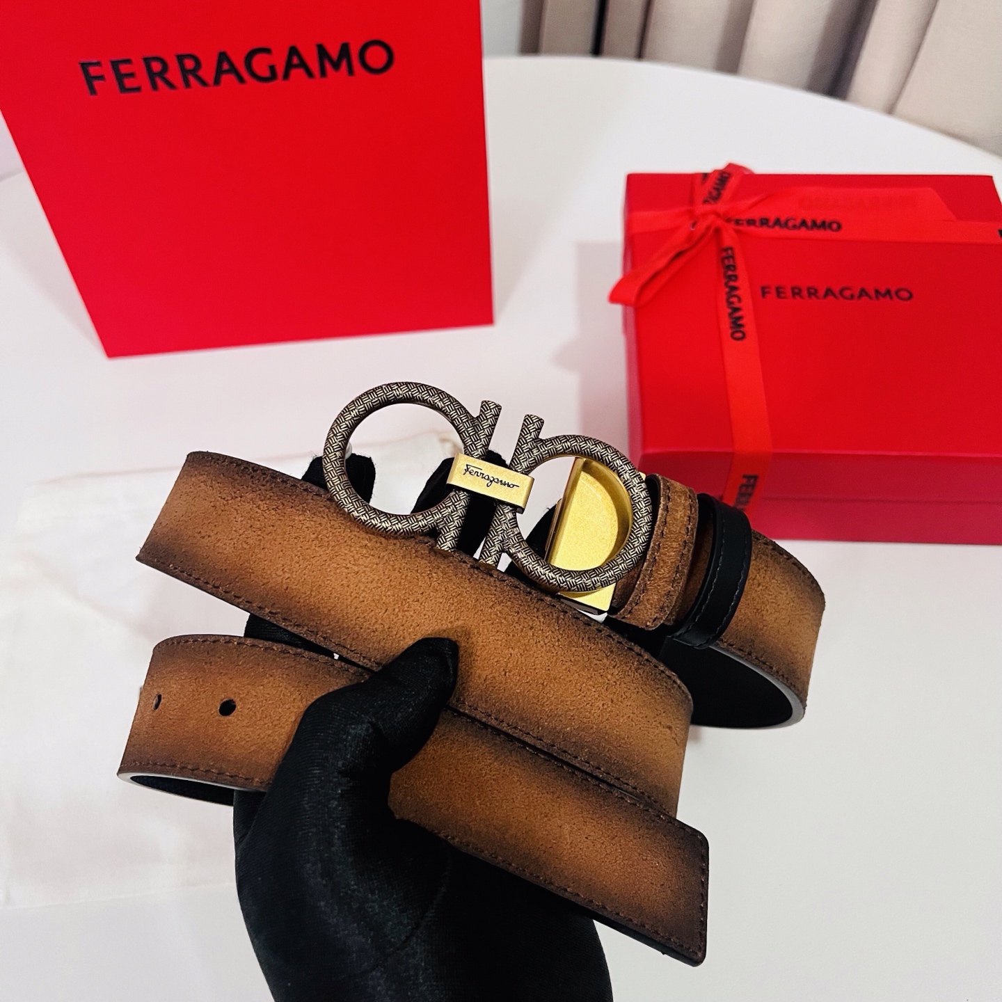 Ferragamo belt-75