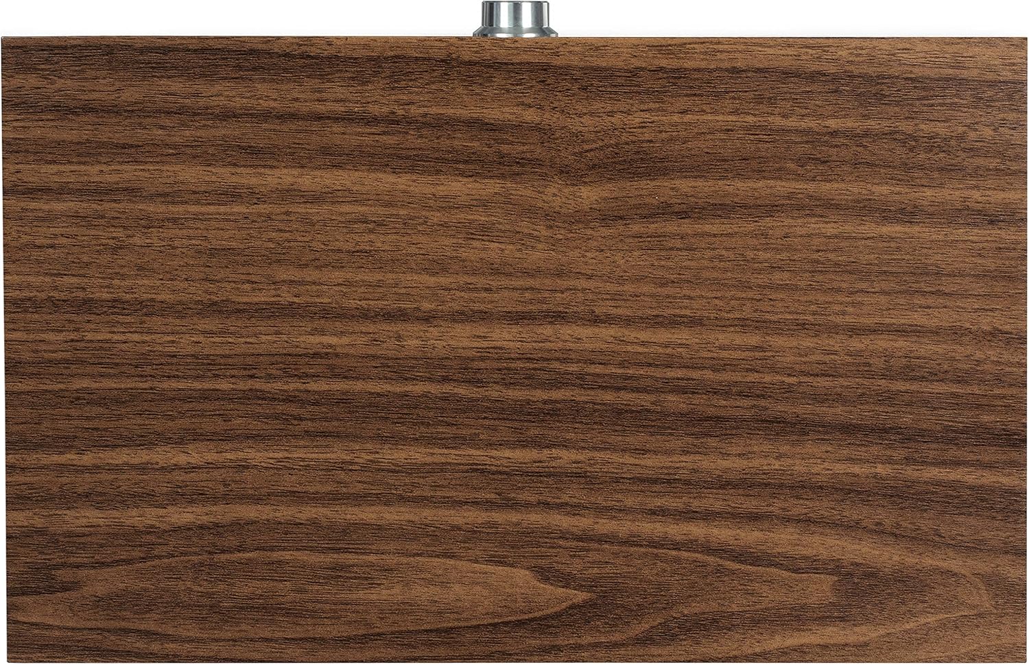 Crosley CR3501A-WA Fleetwood Bluetooth FM Clock Radio and CD Player, Walnut
