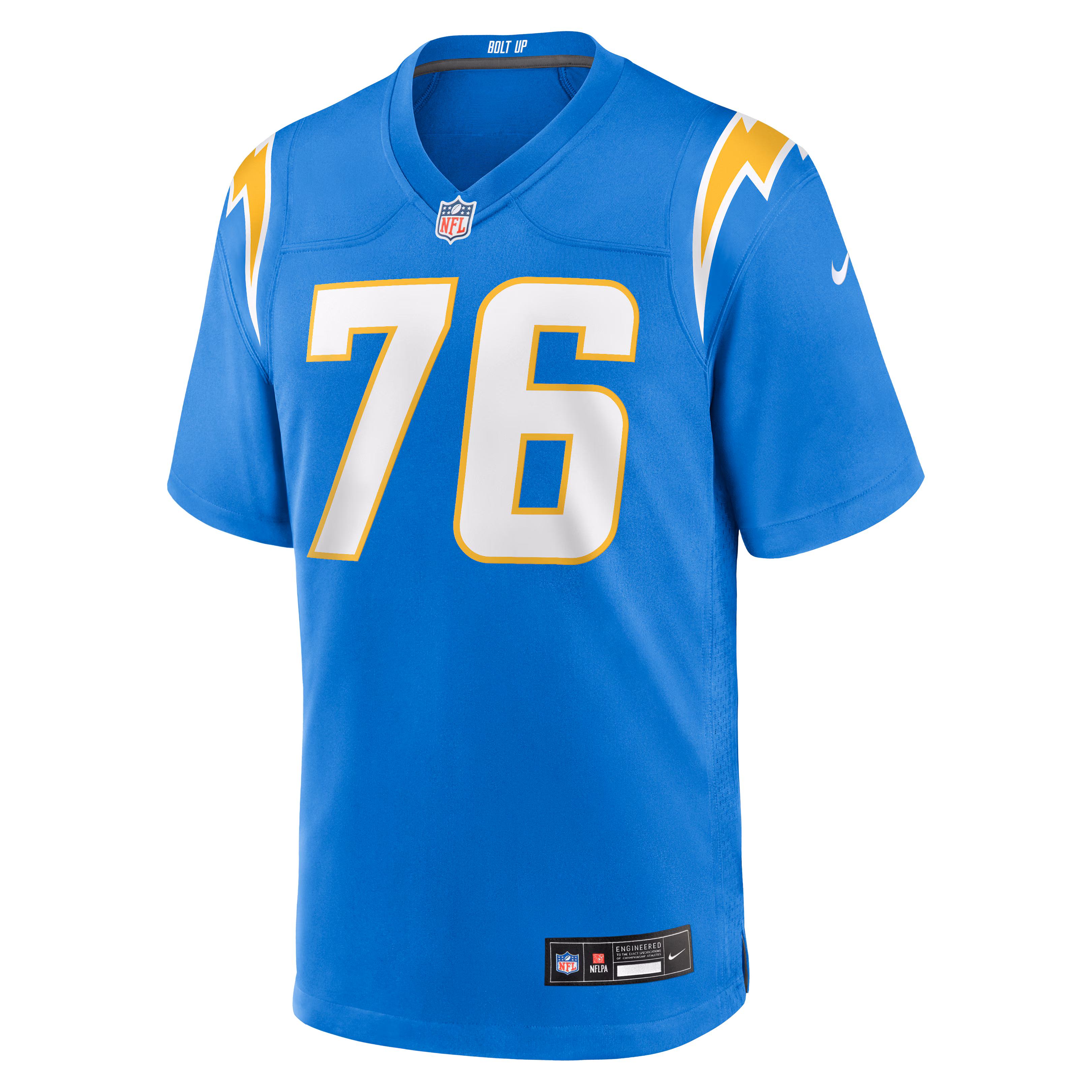 Joe Alt Los Angeles Chargers Nike  Player Game Jersey - Powder Blue
