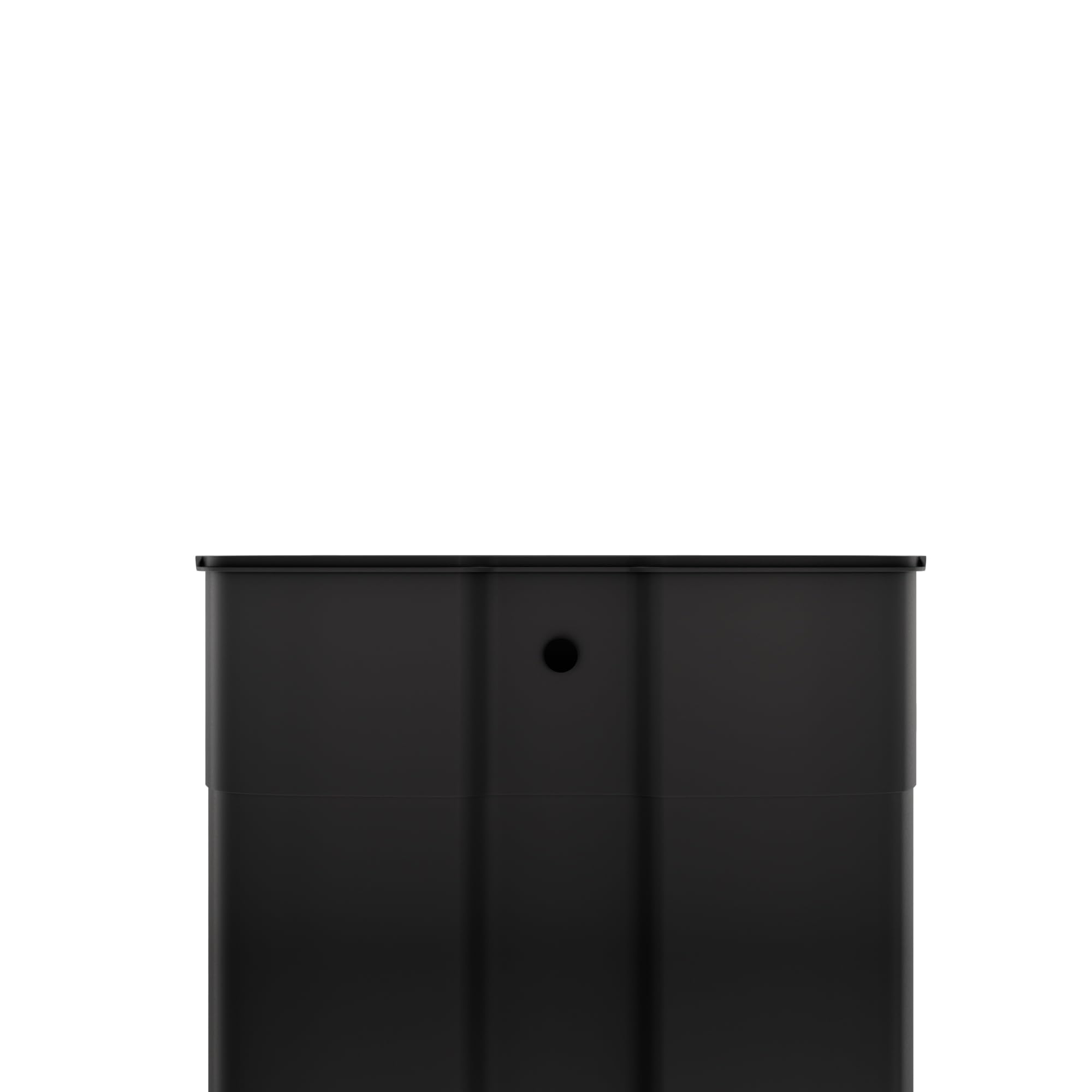 GARVEE Step-on Stainless Steel Trash Can - 13 Gal Capacity