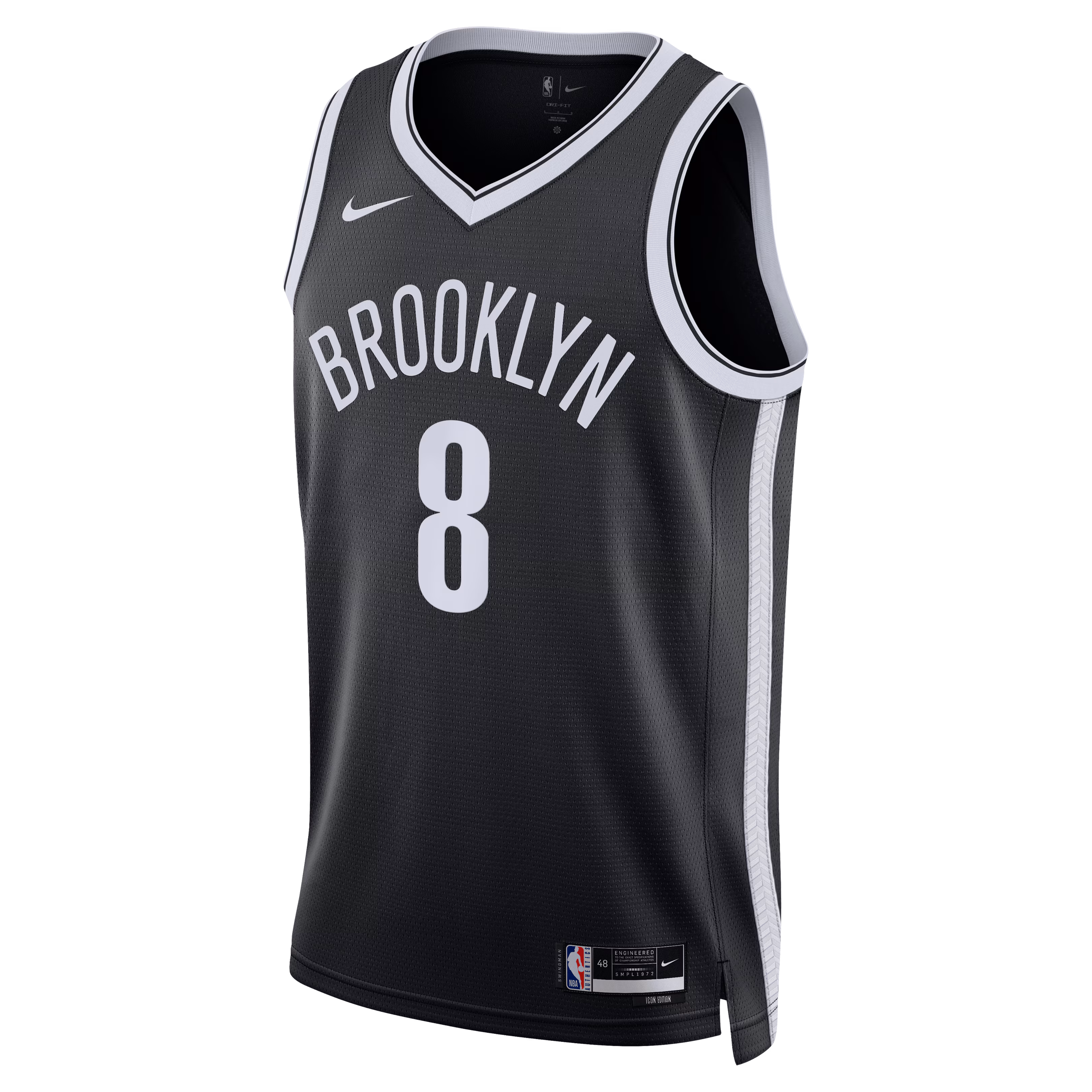 Egor Dëmin Brooklyn Nets Nike Unisex Swingman Jersey - Icon Edition - Black