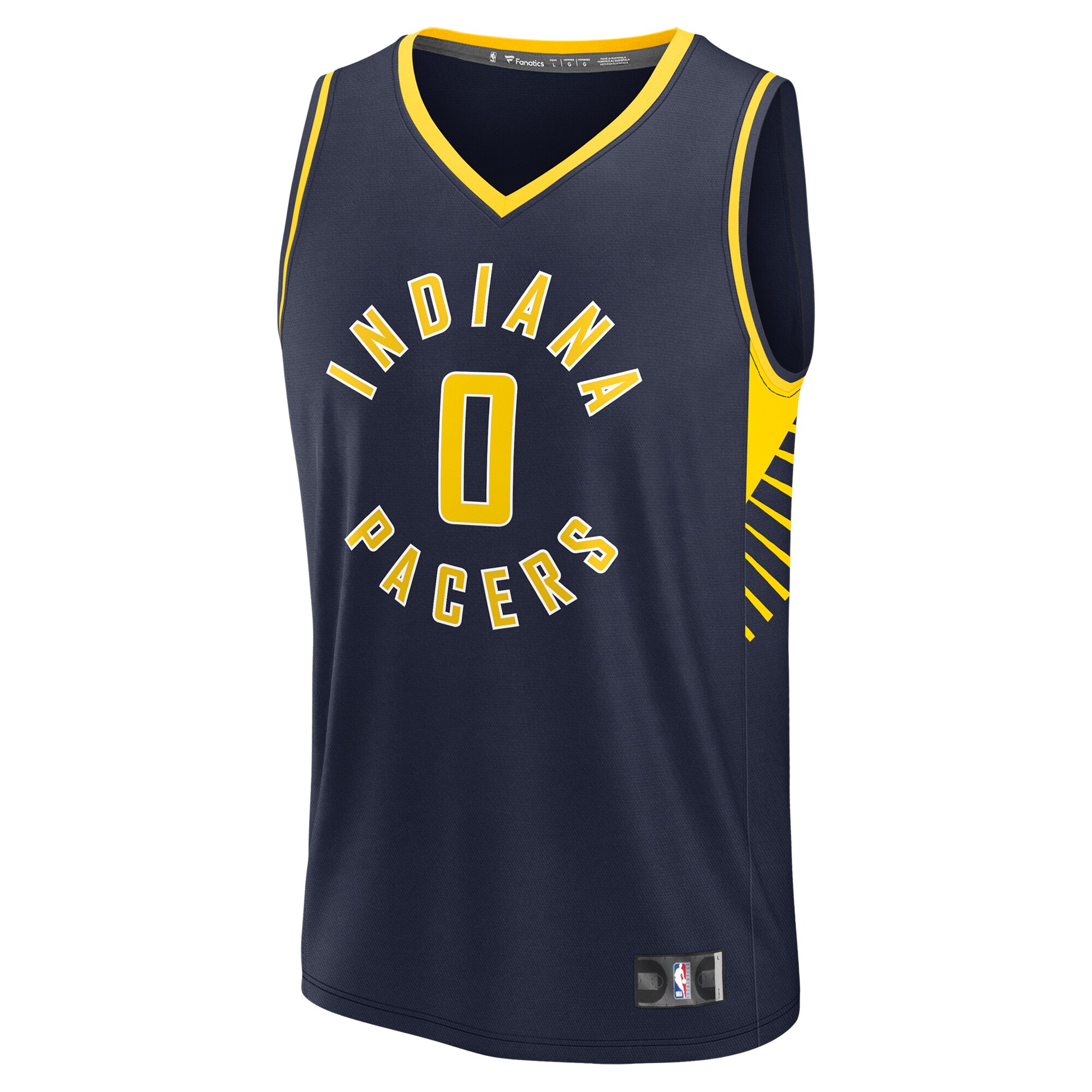 Tyrese Haliburton Indiana Pacers Fanatics Fast Break Replica Jersey - Icon Edition - Navy