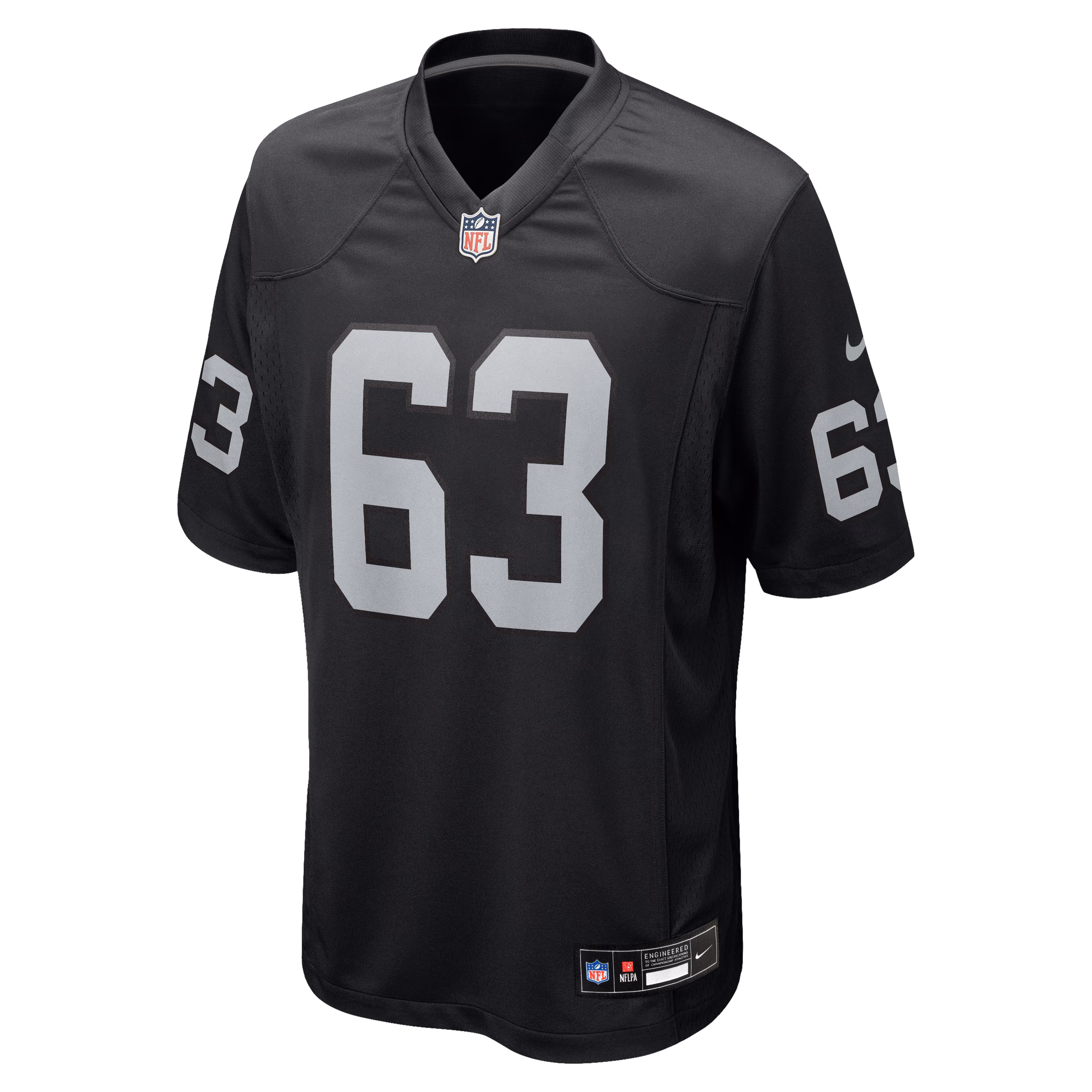 Gene Upshaw Las Vegas Raiders Nike Game Retired Player Jersey - Black
