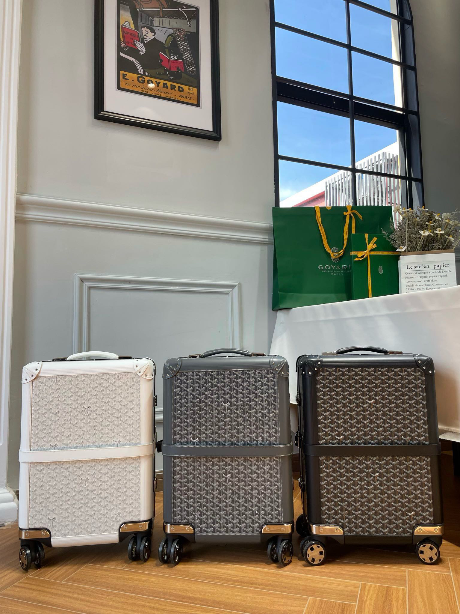 Goyard luggage-39