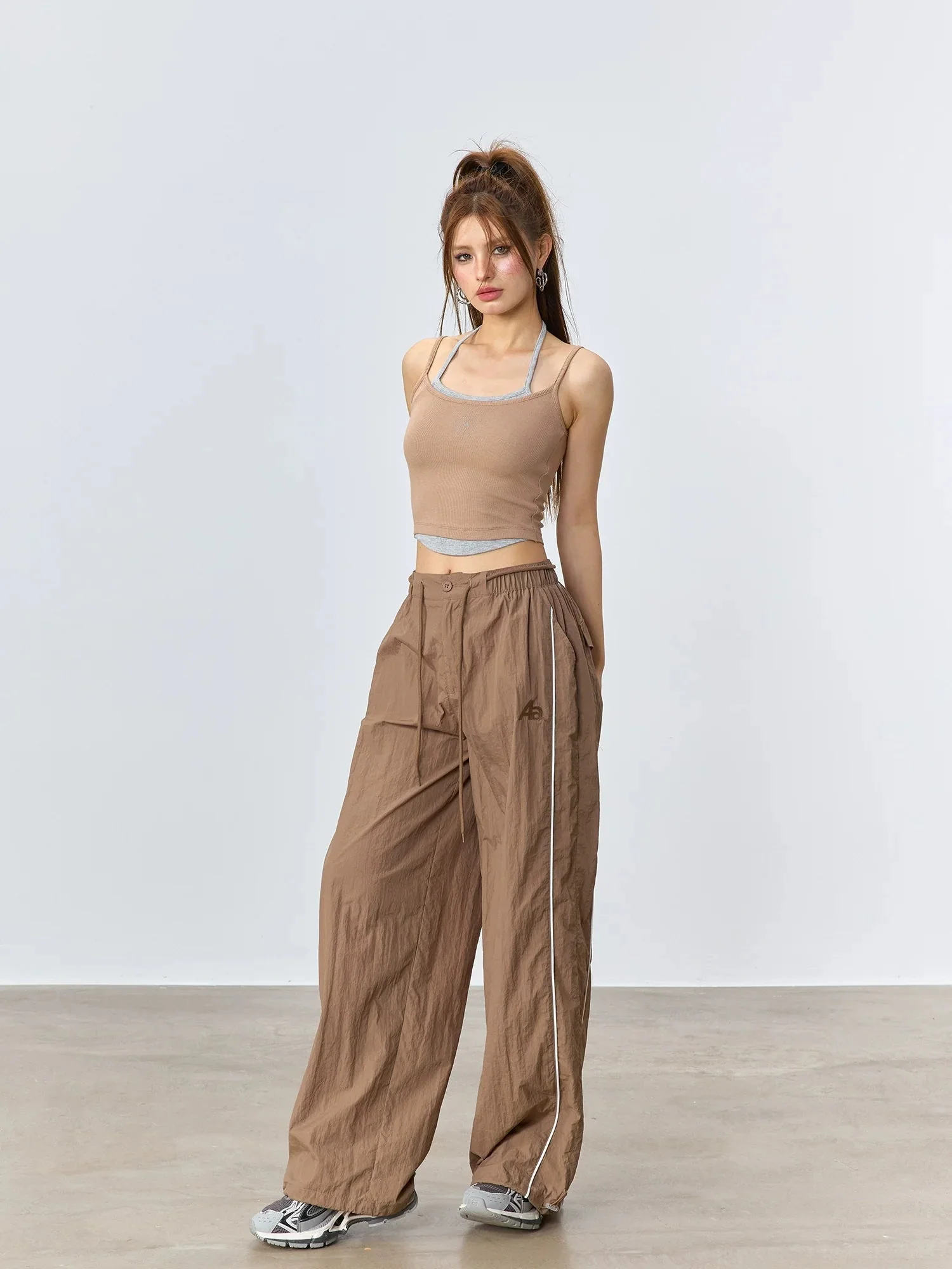 Summer Breathable Casual Overalls Jazz Pants KT3193