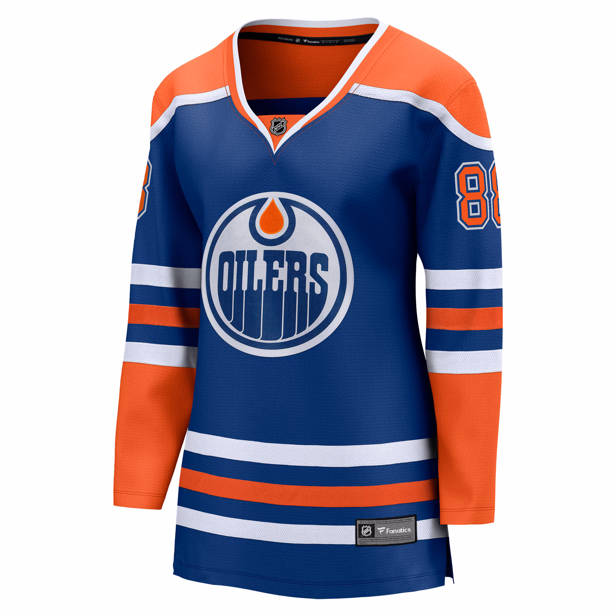 Andrew Mangiapane Edmonton Oilers Fanatics Women's Home Breakaway Jersey - Royal