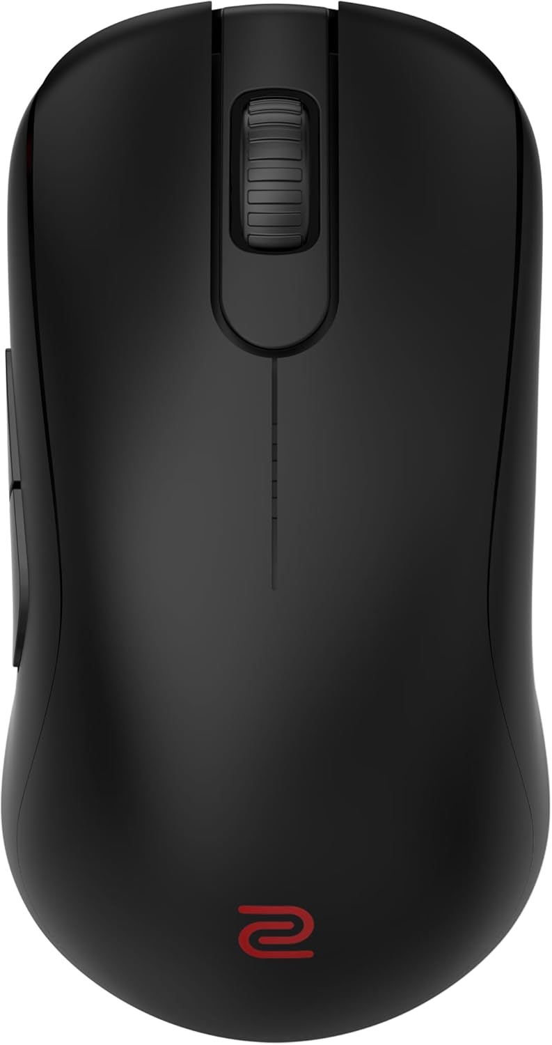 BenQ Zowie S2-DW 4K Wireless Mouse for Esports, ​Sports Science, 4K Enhanced Receiver, 65g, Symmetrical, Driverless, 3950 Sensor, 4K Polling Rate