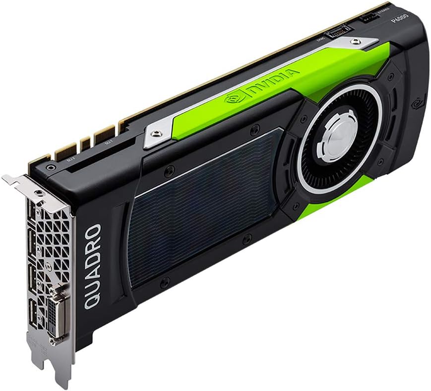 PNY NVIDIA Quadro P6000 VCQP6000-PB 24GB 384-bit GDDR5X PCI Video Cards