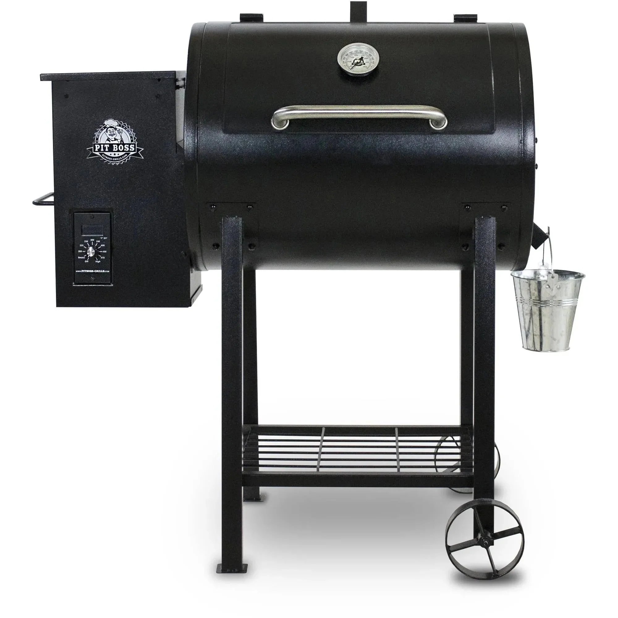 Pit Boss 700FB Wood Fired Pellet Grill with Flame Broiler, 700 Sq. In. Cooking Space