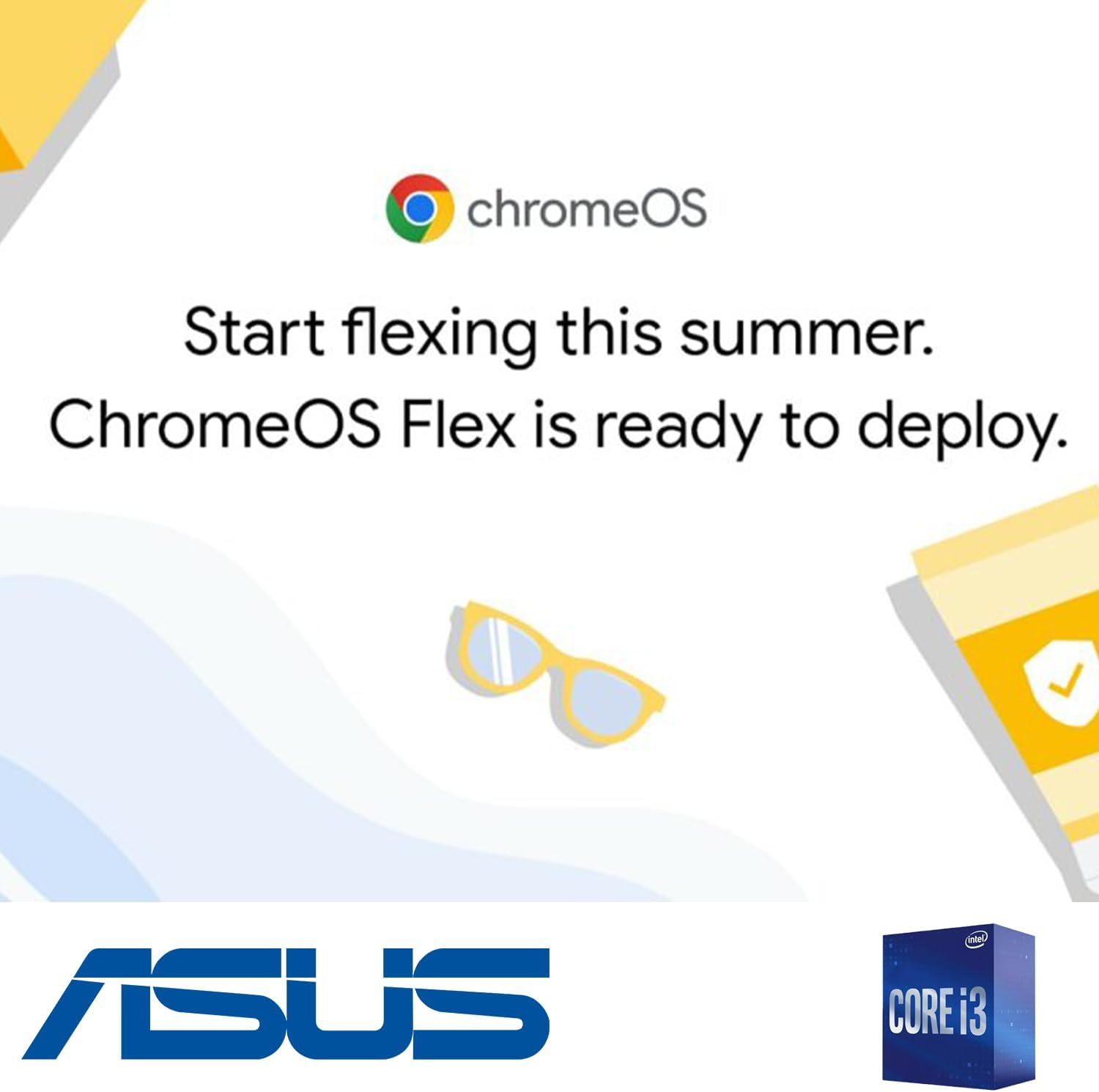 ASUS Vivobook 17.3 Chromebook Laptop For Student & Business, 8GB RAM, 128GB SSD, Intel 6-Core i3 Processor, FHD Anti-Glare IPS, Built for School and Work Game Apps Not Supported, WiFi-6, ChromeOS Flex