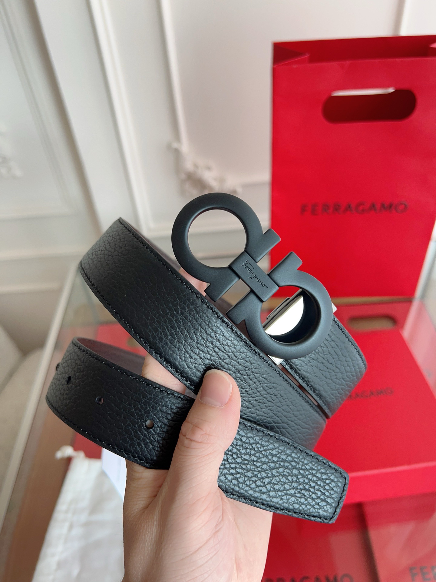 Ferragamo belt-100