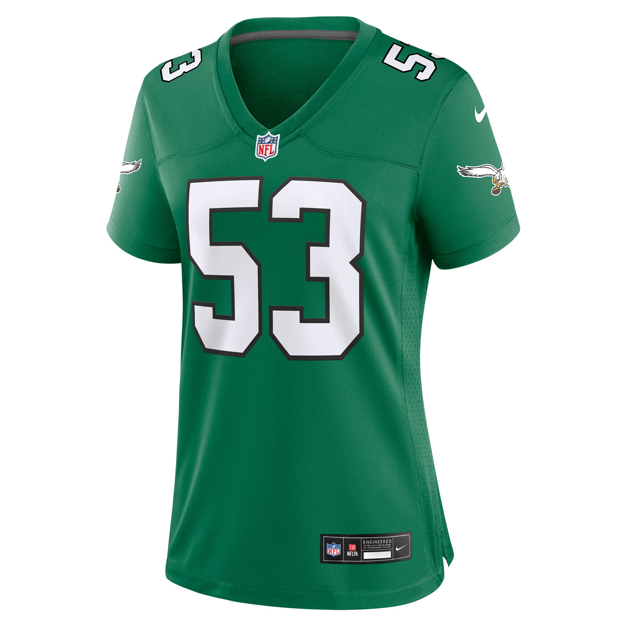 Zack Baun Philadelphia Eagles Nike Women's Alternate Game Jersey -  Kelly Green