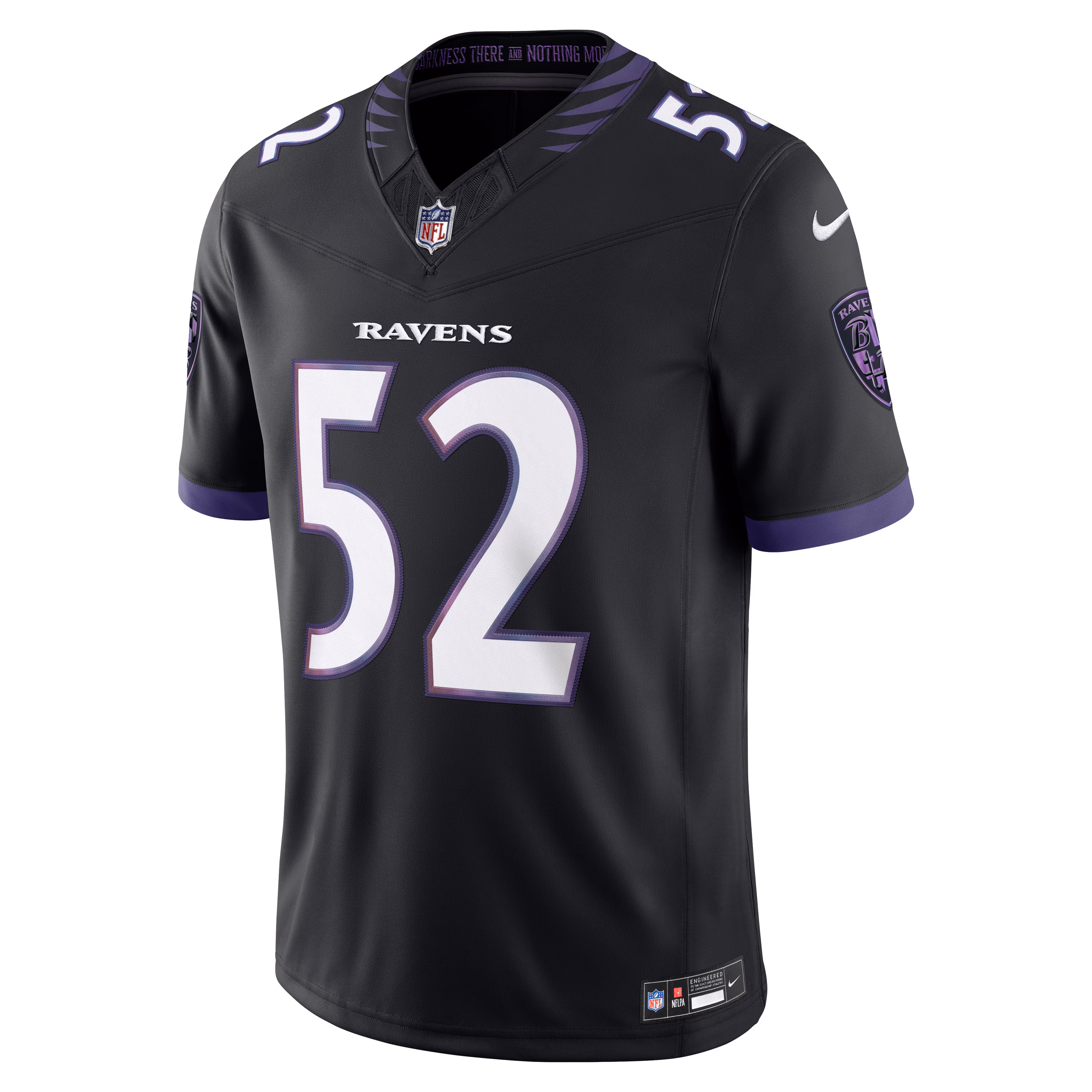 Ray Lewis Baltimore Ravens Nike Alternate Vapor F.U.S.E. Stitched Retired Player Limited Jersey - Black