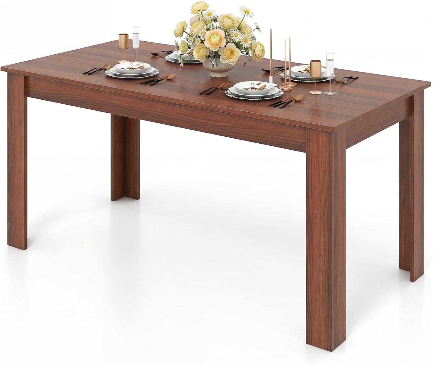 Giantex Dining Table for 4-6, 63