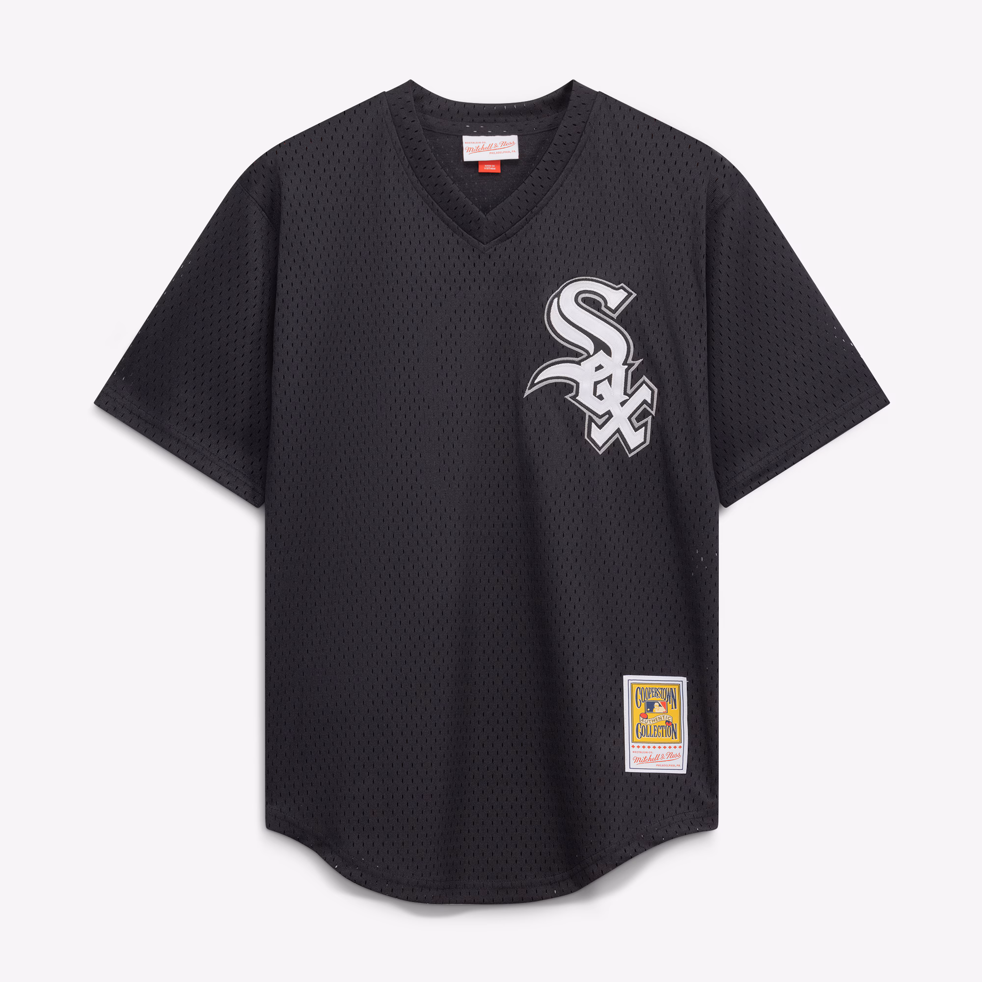 Bo Jackson Chicago White Sox Mitchell & Ness Youth Cooperstown Collection Mesh Batting Practice Jersey - Black