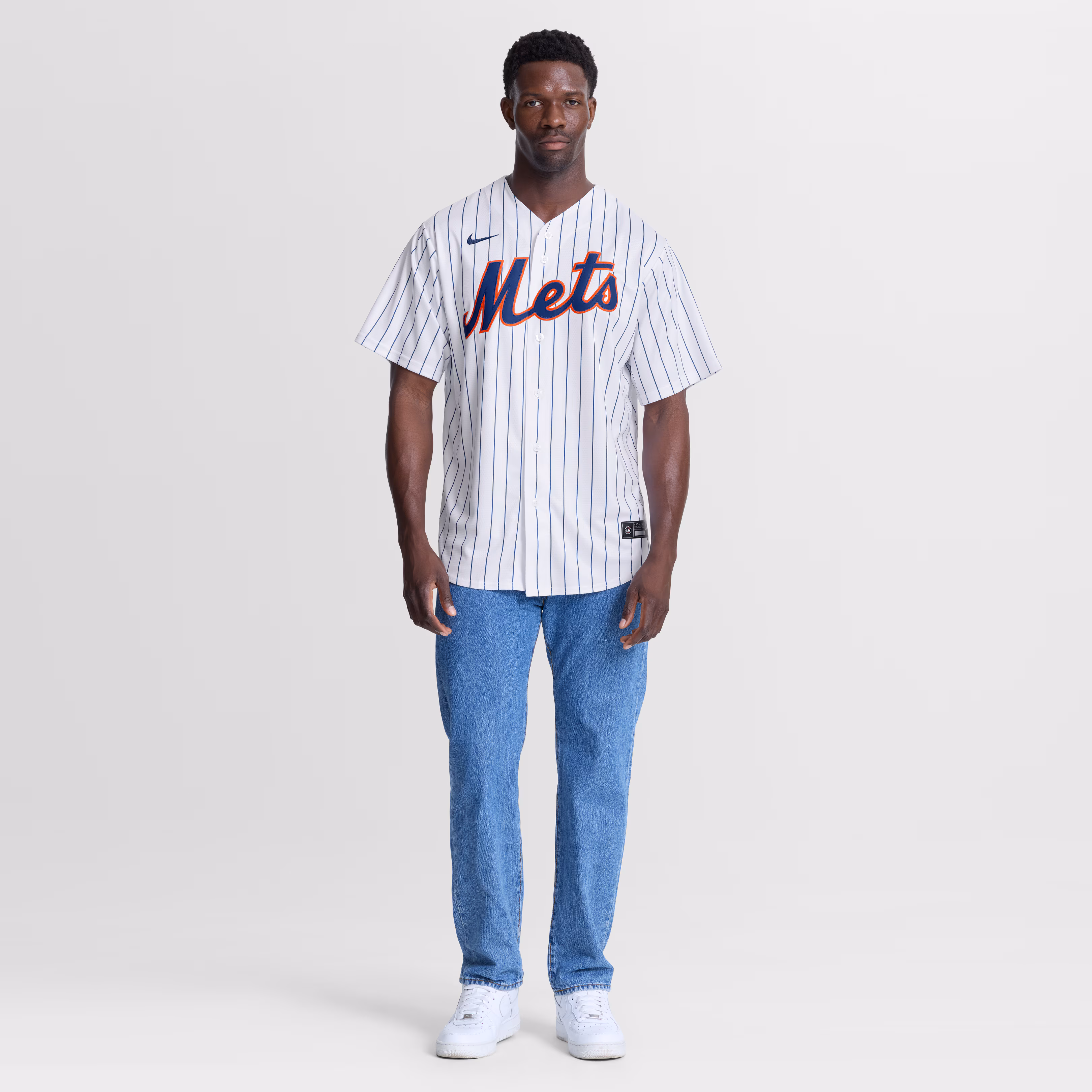 AJ Ewing New York Mets Nike Home Replica Jersey - White