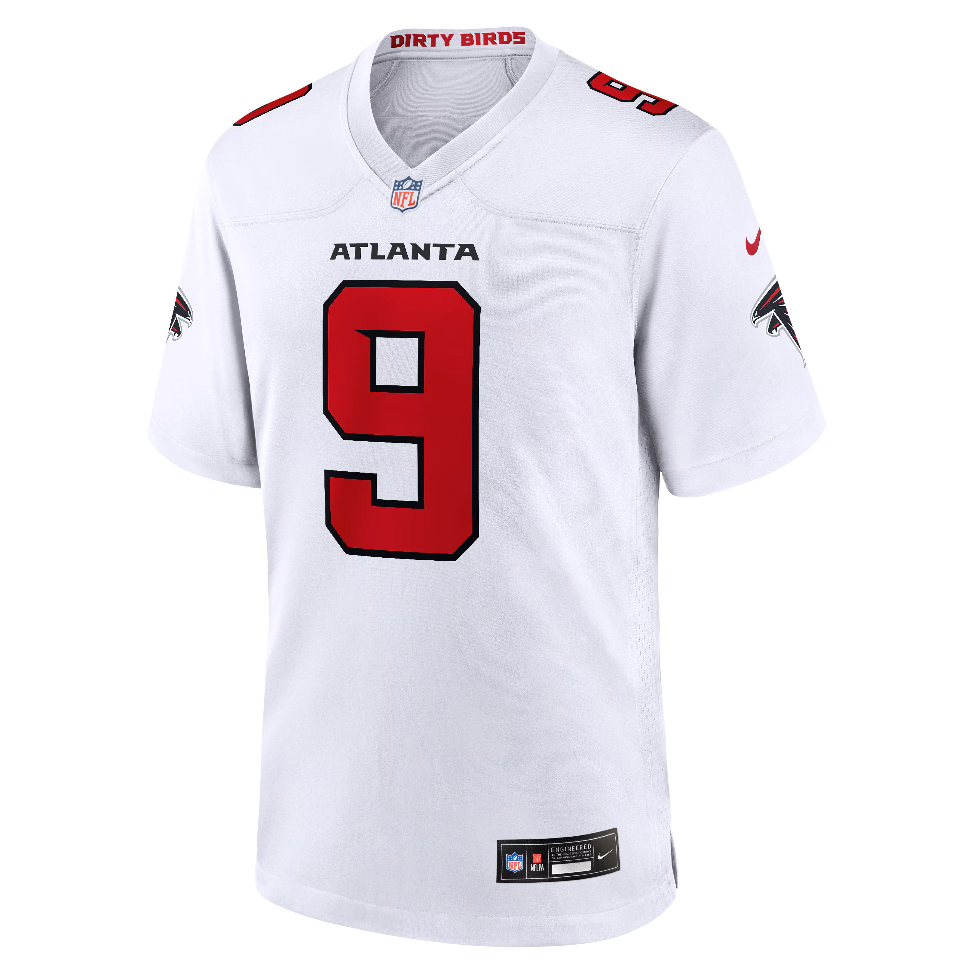 Michael Penix Jr. Atlanta Falcons Nike Game Jersey - White