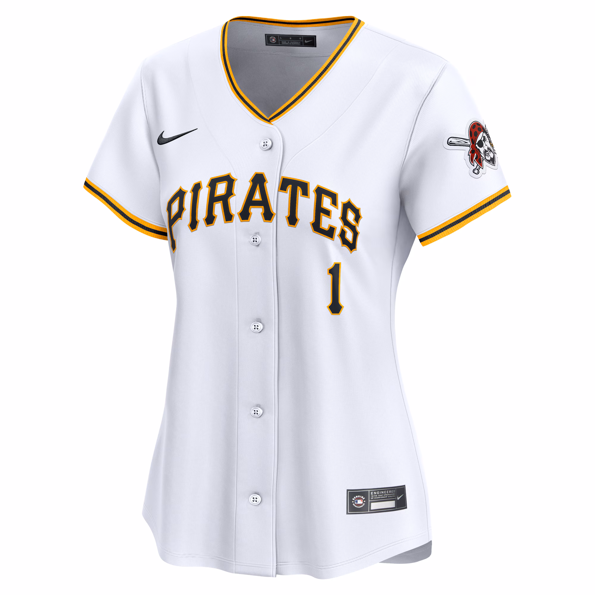 Pittsburgh Pirates Nike Women's #1 Mom Home Limited Jersey - White
