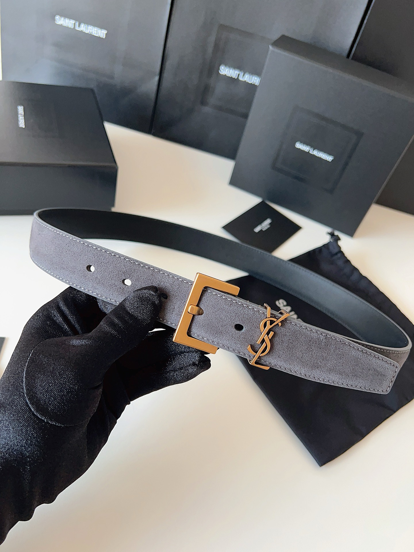 YSL belt-13