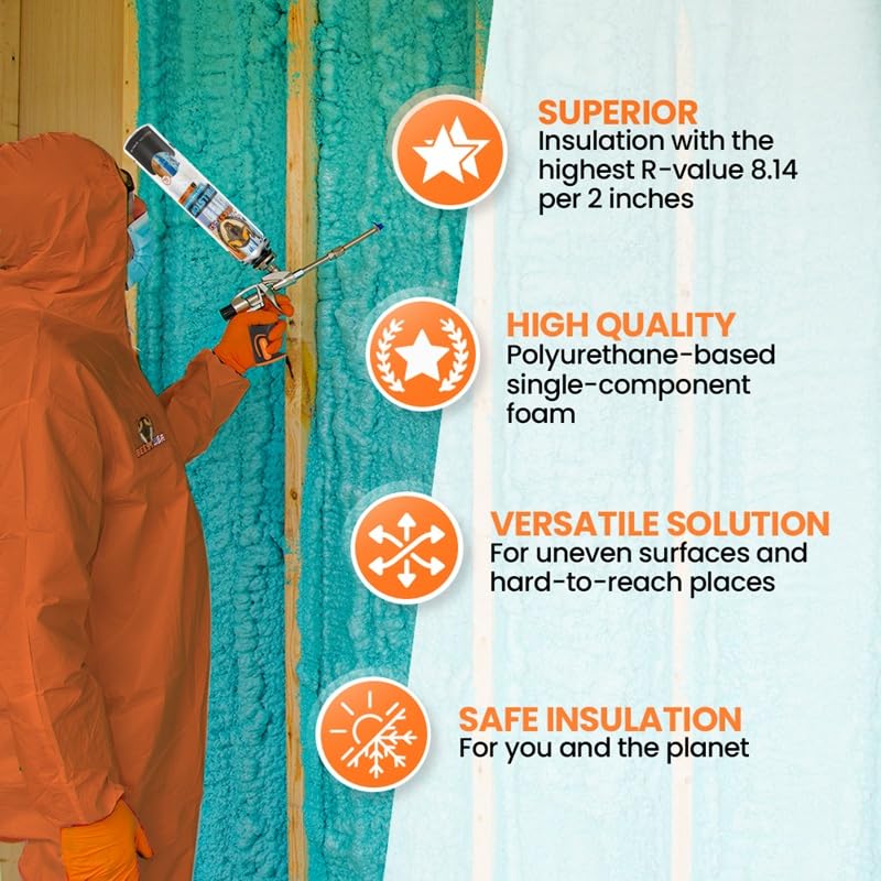 BEEST FullStop Spray Foam Insulation Kit - 240 sq.ft.