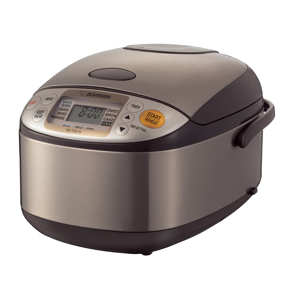 ZOJIRUSHI NS-TSC10 Micom Rice Cooker and Warmer, 5.5-Cup