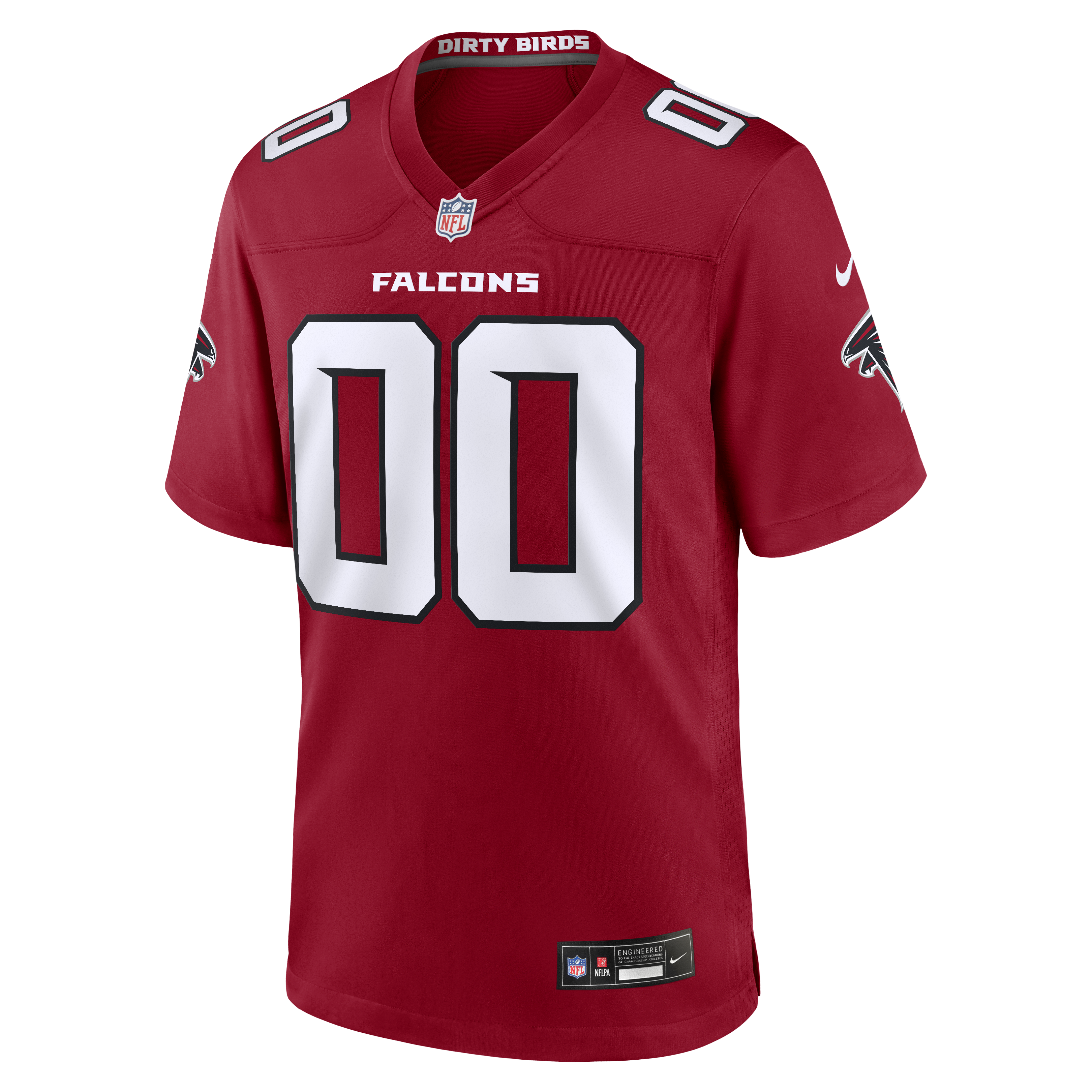Atlanta Falcons Nike Custom Game Jersey - Red