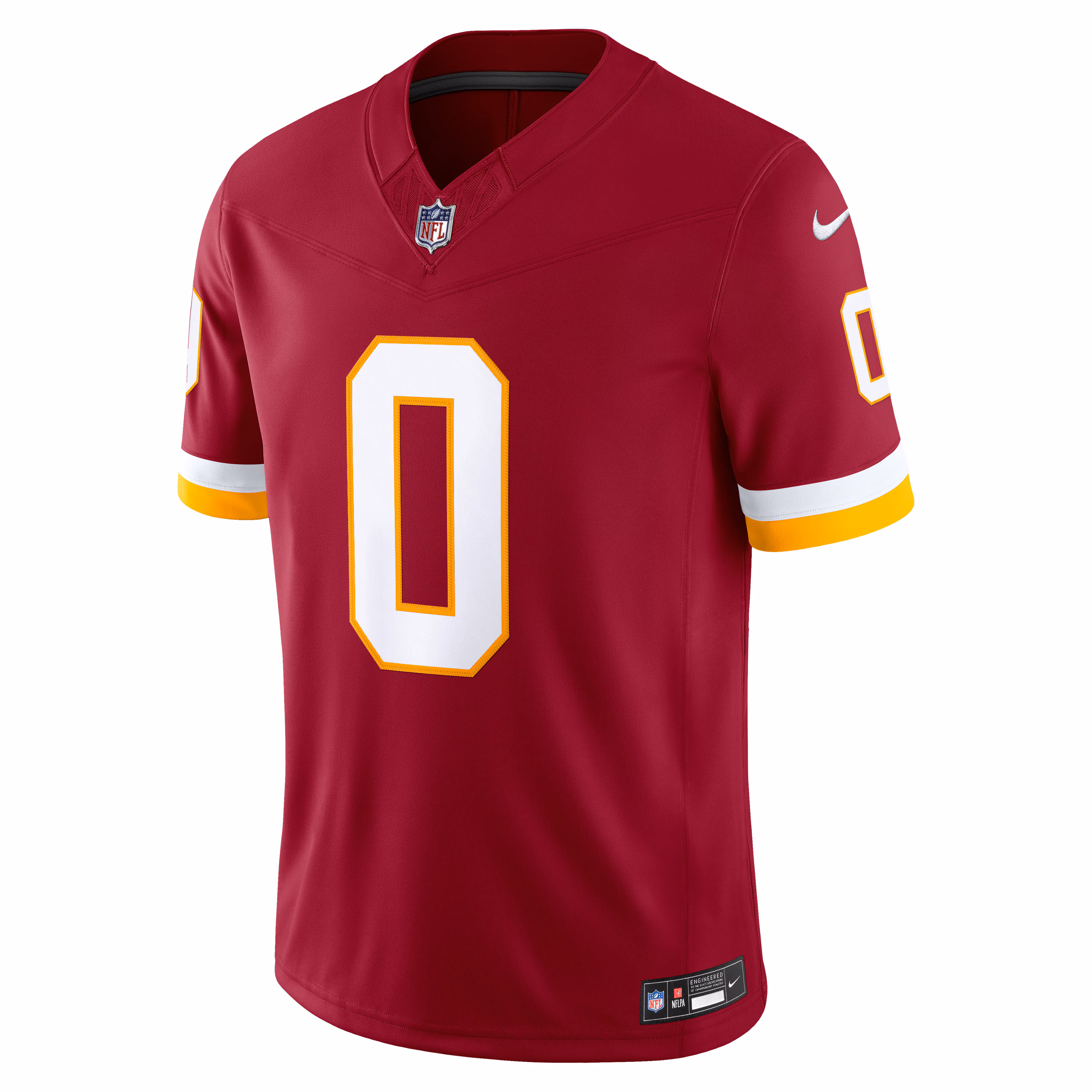 Mike Sainristil Washington Commanders Nike Vapor F.U.S.E. Stitched Limited Jersey - Burgundy