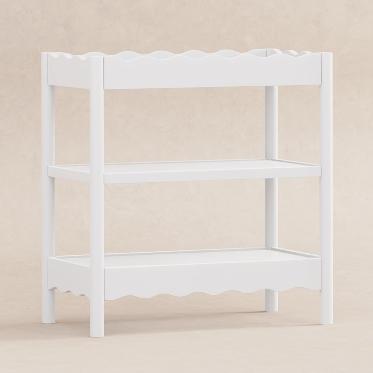 Babyletto Swell Changing Table in White, Greenguard Gold Certified