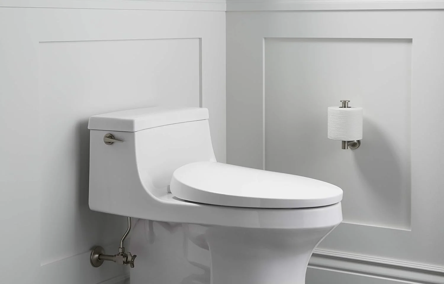 Toilet Paper Holder, Bathroom Toilet Paper Holder, Purist Collection, Polished Chrome, K-14444-CP