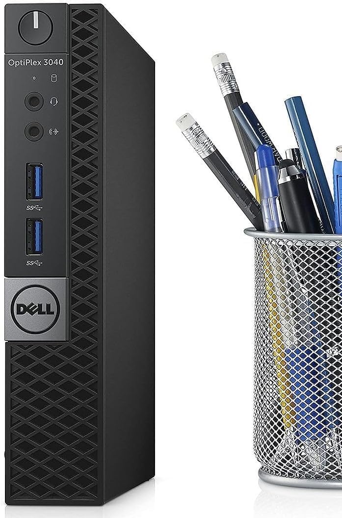 Dell Optiplex 3040 Micro Mini Desktop Computer PC with 24
