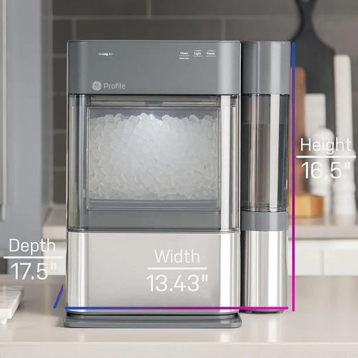 $106.39 Today Only GE Ice Maker - 38 lbs/day + Free Ice Bucket & Scoop